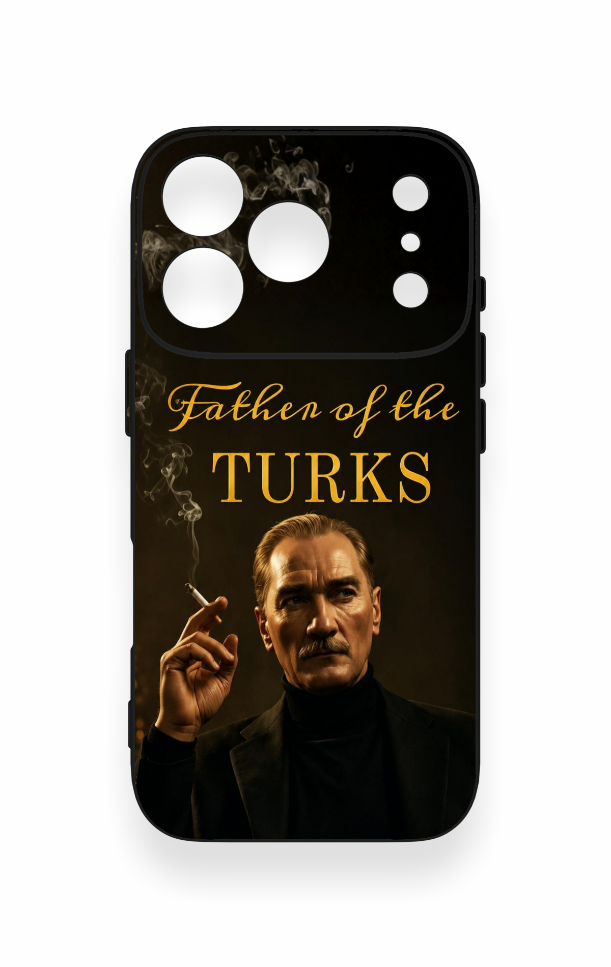 iPhone 17 Pro Uyumlu Father Of The Turks Desenli Silikon Kılıf