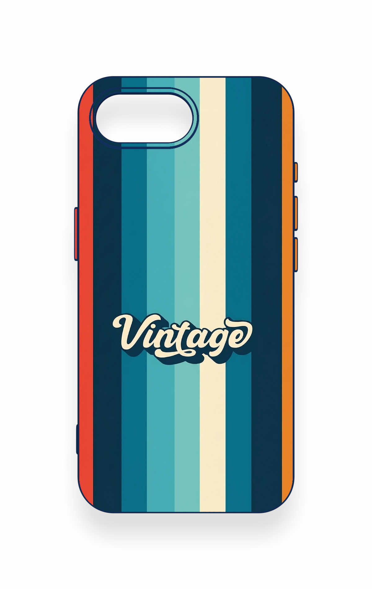iPhone 16E Uyumlu Vintage Desenli Silikon Kılıf