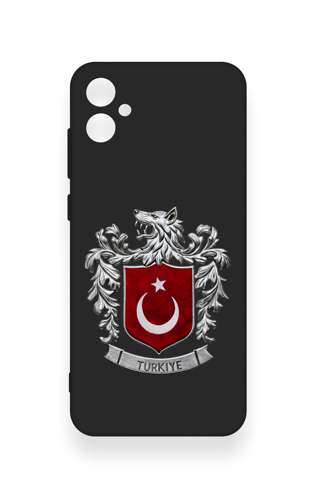 Samsung A05 Uyumlu Türk Arma Desenli Silikon Kılıf