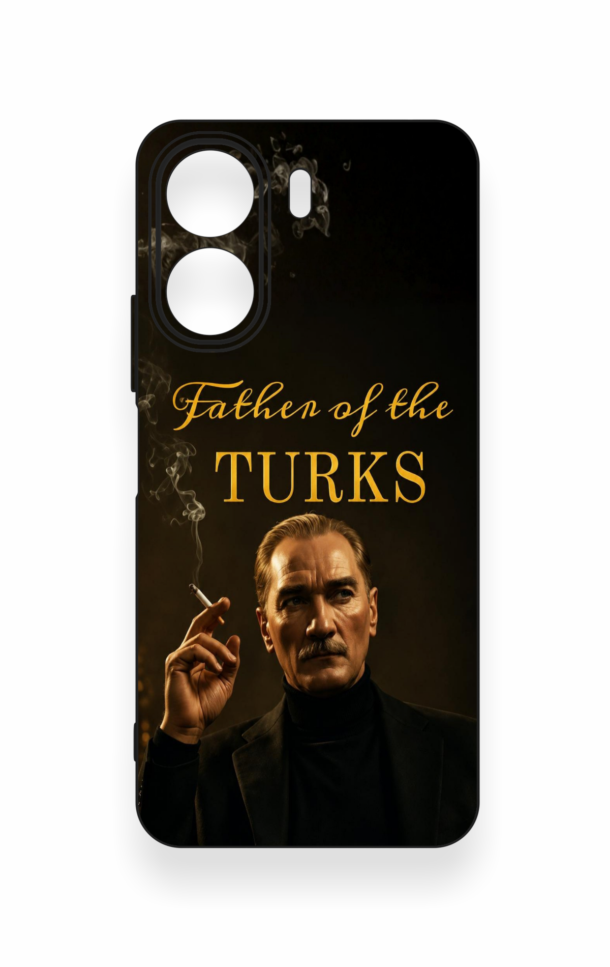 Redmi 13C Uyumlu Father Of The Turks Desenli Silikon Kılıf