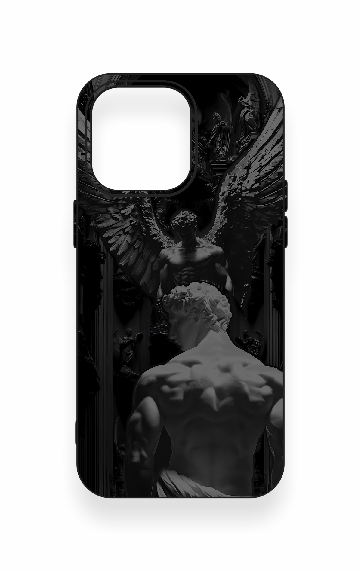 iPhone 15 Pro Max Uyumlu Icarus Desenli Silikon Kılıf