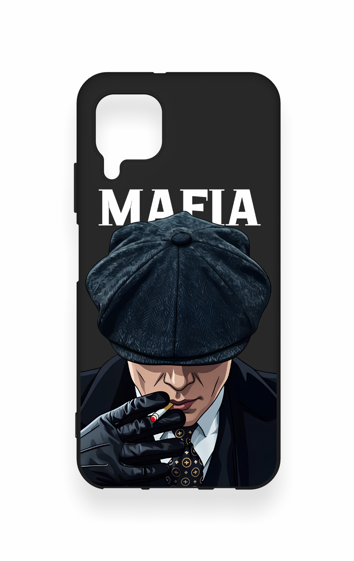 Huawei P40 Lite Uyumlu MAFIA Desenli Silikon Kılıf