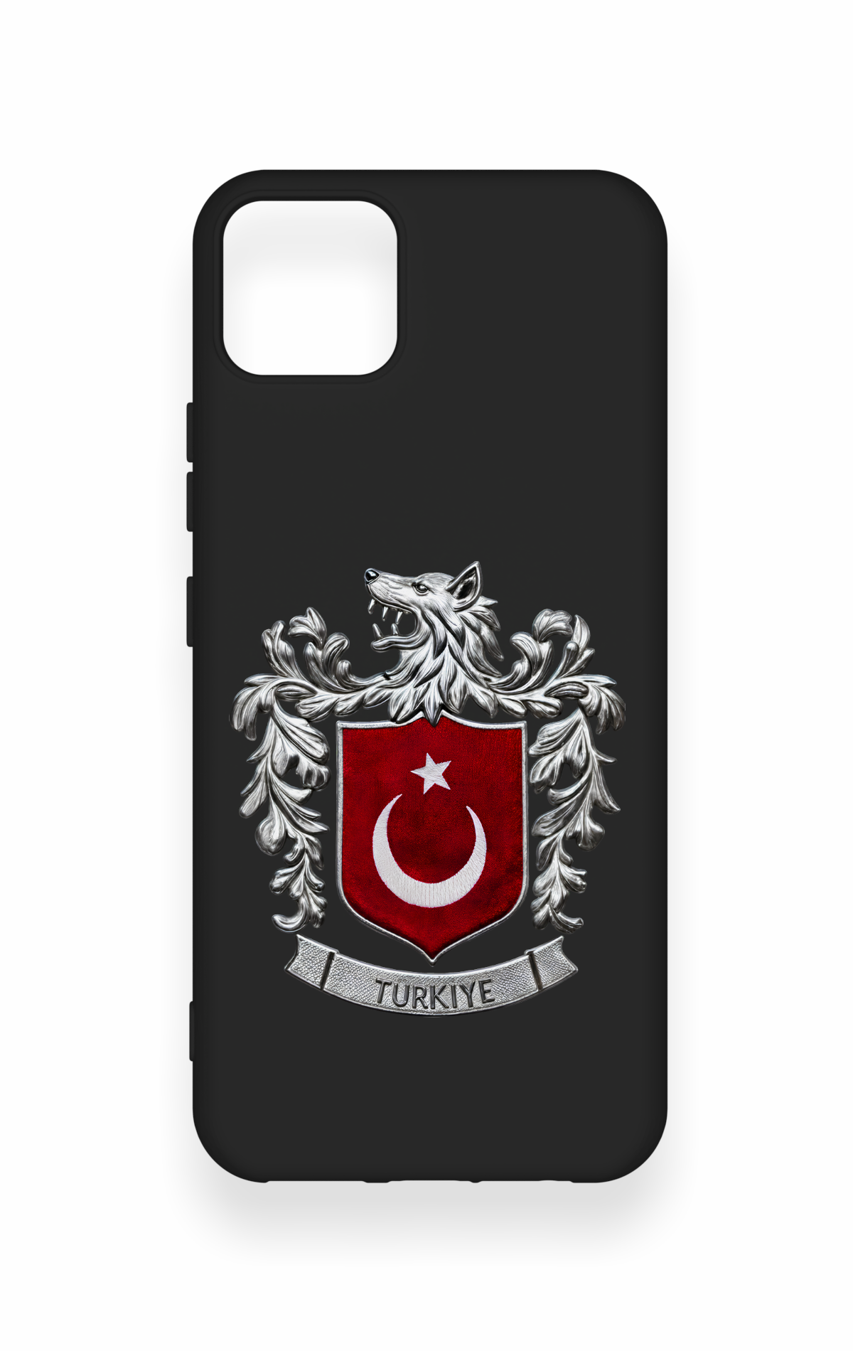 Realme C11 2021 Uyumlu Türk Arma Desenli Silikon Kılıf