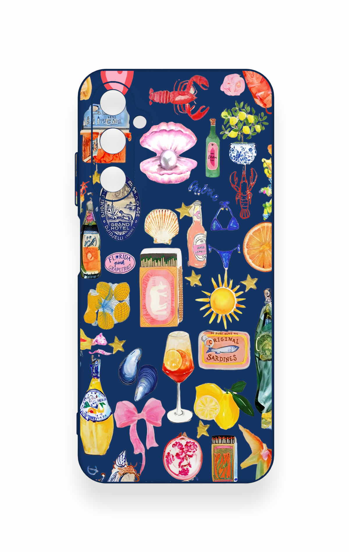 Samsung A05s Uyumlu Summer Desenli Silikon Kılıf