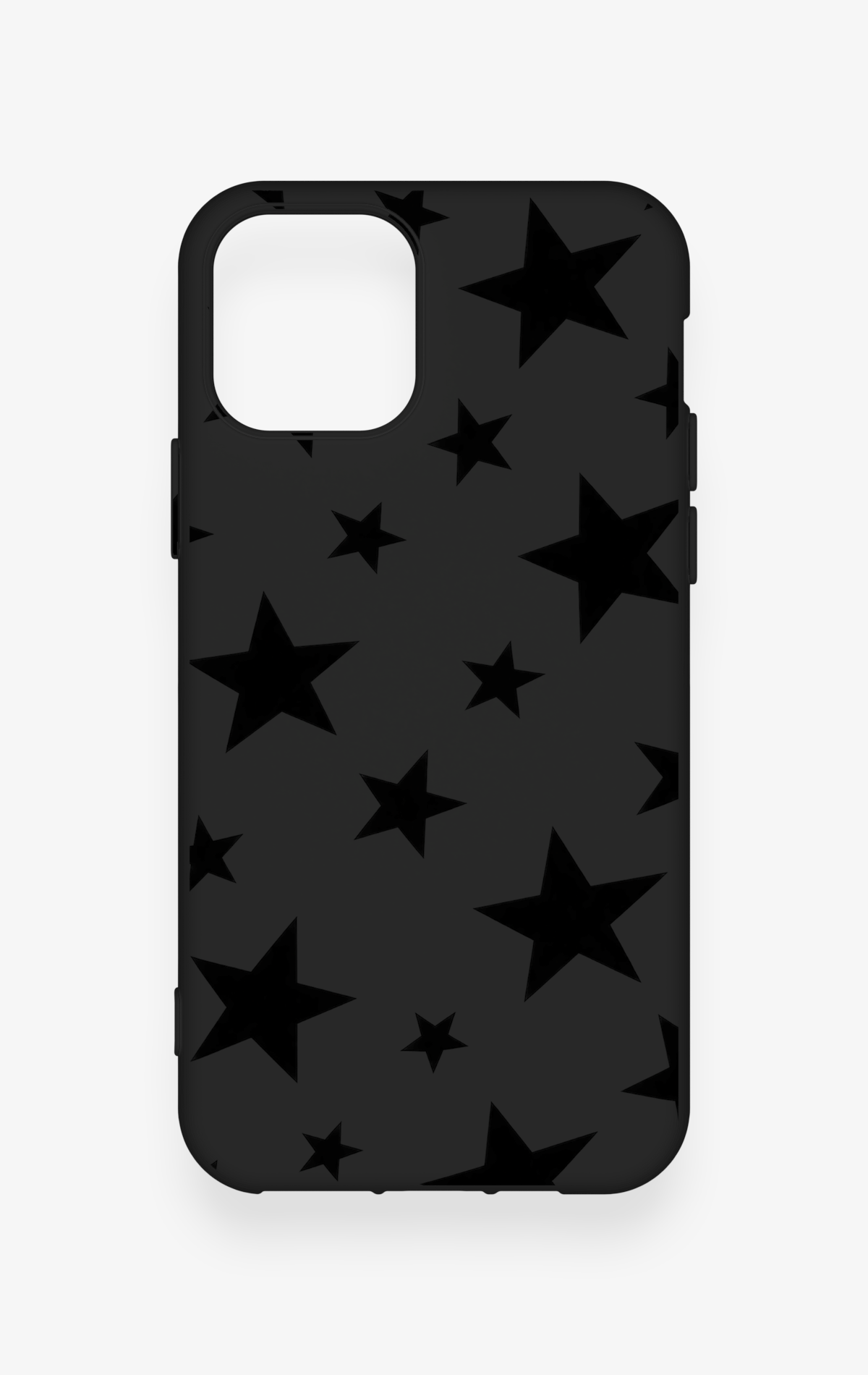 iPhone 11 Pro Uyumlu Siyah Star Desenli Silikon Kılıf
