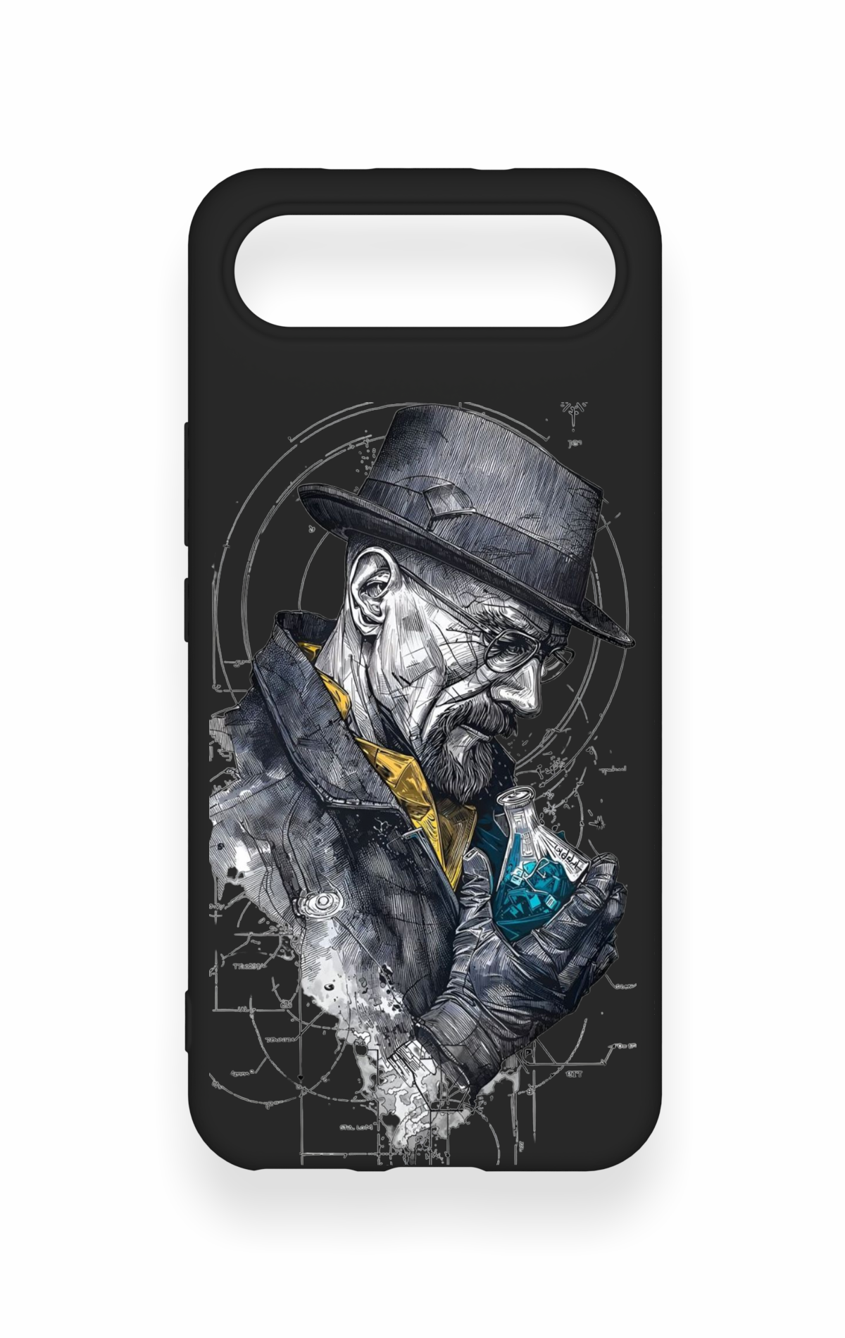 Tecno Spark Slim Uyumlu Walter White Desenli Silikon Kılıf