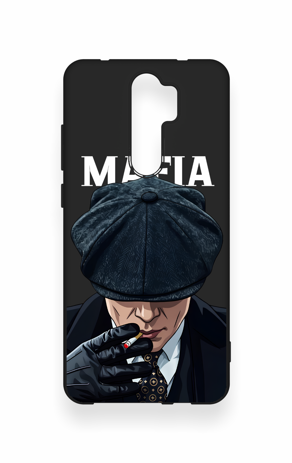 Redmi Note 8 Pro Uyumlu MAFIA Desenli Silikon Kılıf