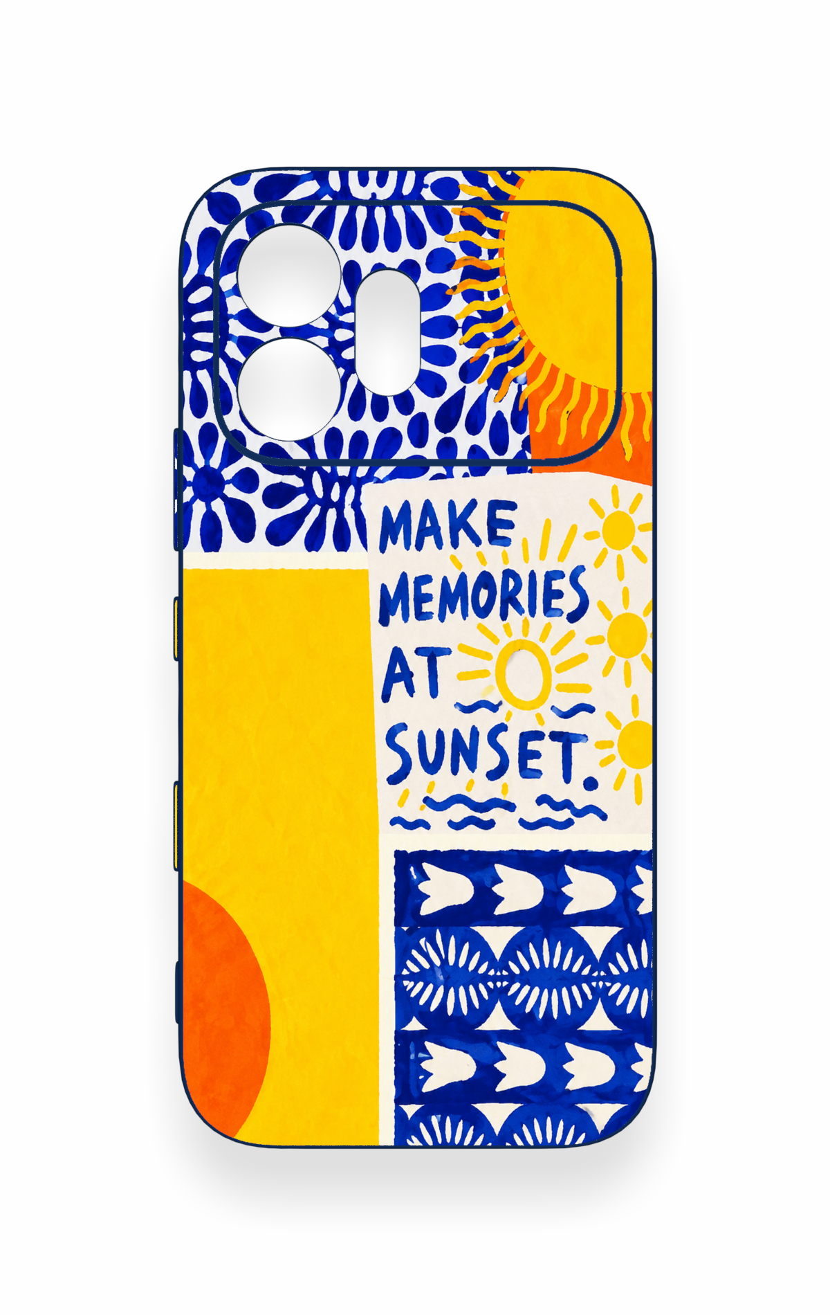 Honor 600 Uyumlu Sunset Desenli Silikon Kılıf