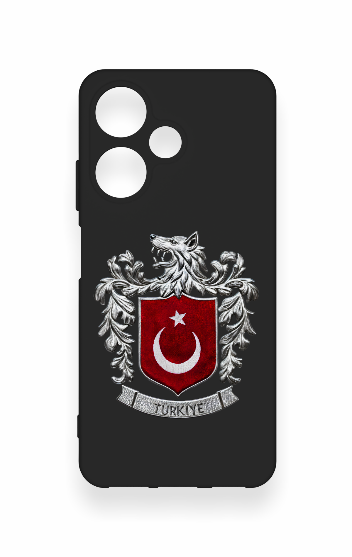 İnfinix Hot 30i Uyumlu Türk Arma Desenli Silikon Kılıf