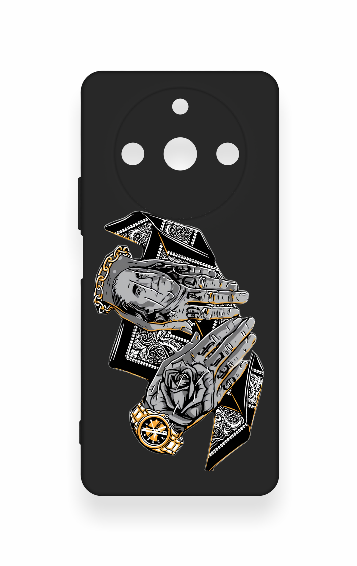 Realme 11 Pro Uyumlu Self Made Desenli Silikon Kılıf