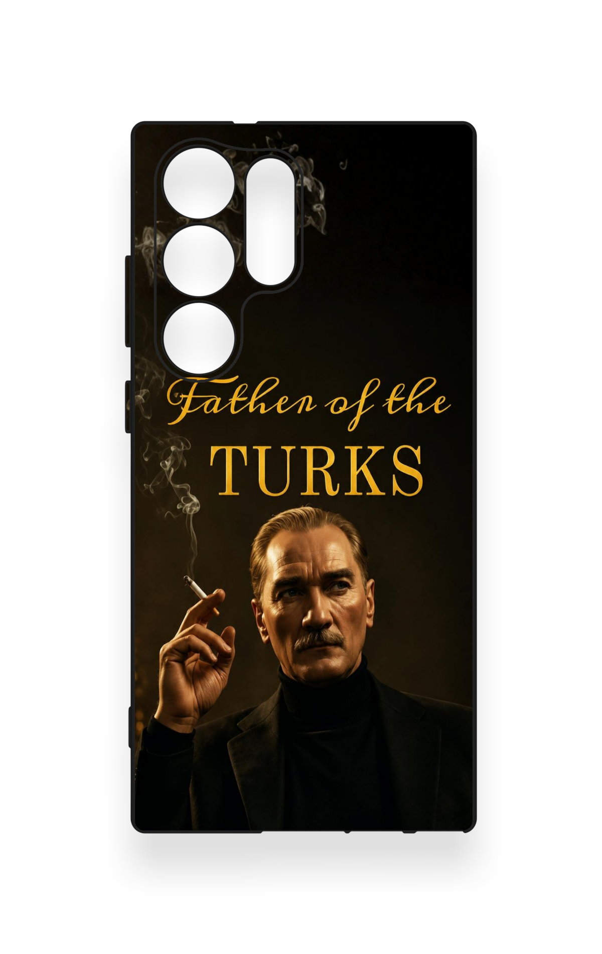 Samsung S23 Ultra Uyumlu Father Of The Turks Desenli Silikon Kılıf