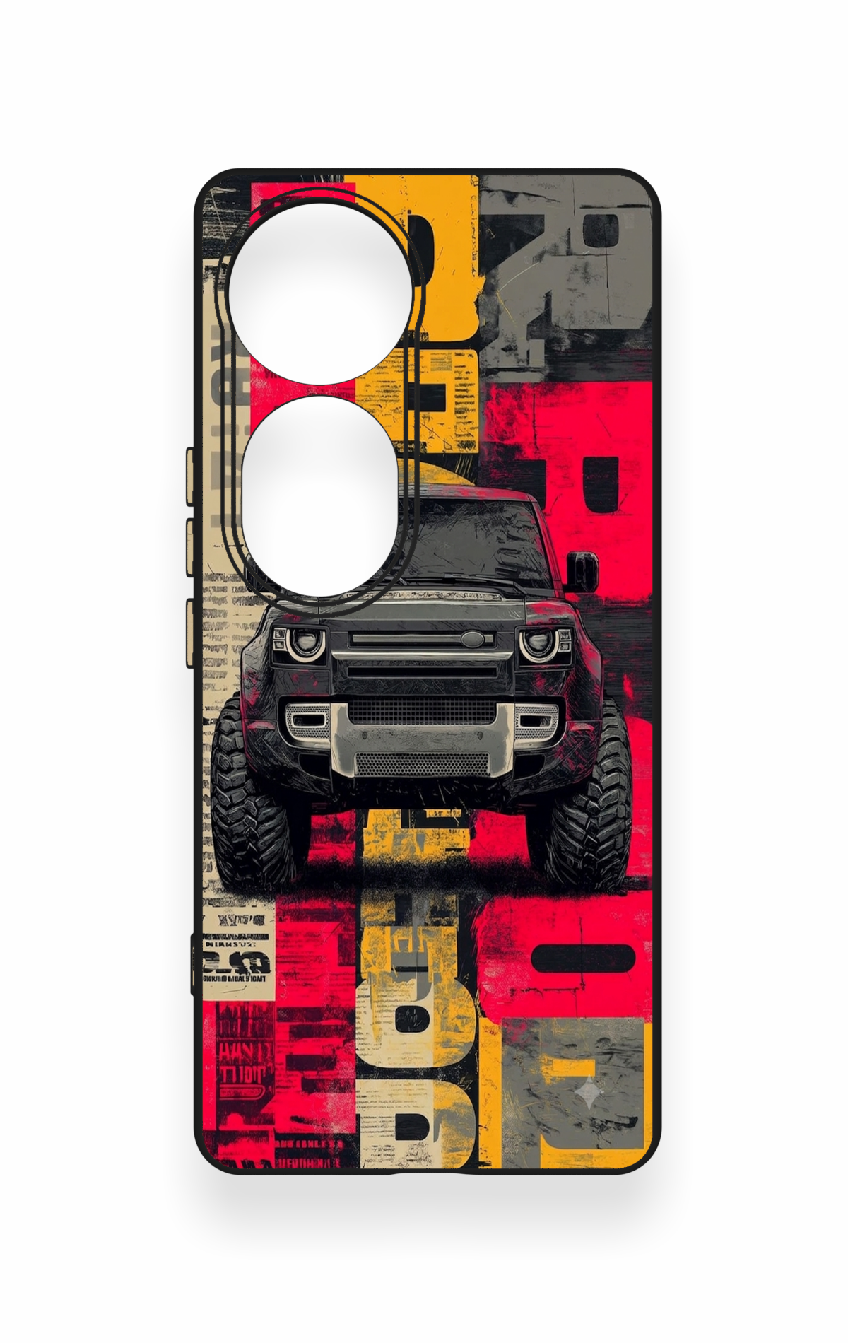 Vivo V40 Uyumlu Defender Truck Desenli Silikon Kılıf