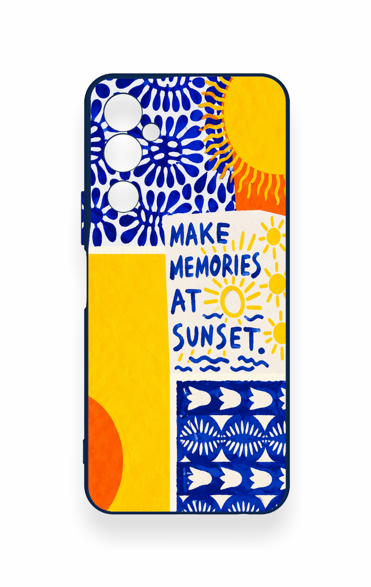 Tecno Pova Neo 2 Uyumlu Sunset Desenli Silikon Kılıf