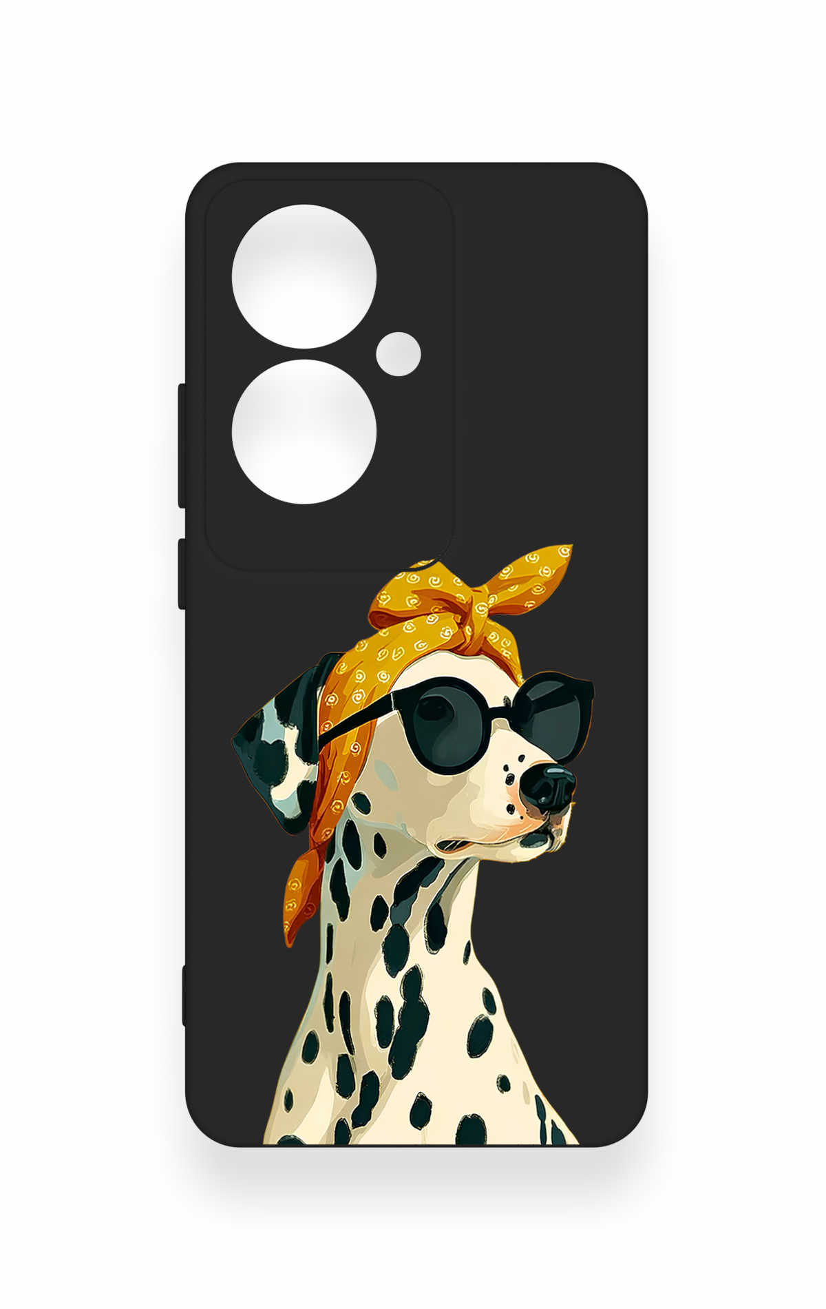 Oppo Reno 11F Uyumlu Cool Dalmaçyalı Desenli Silikon Kılıf