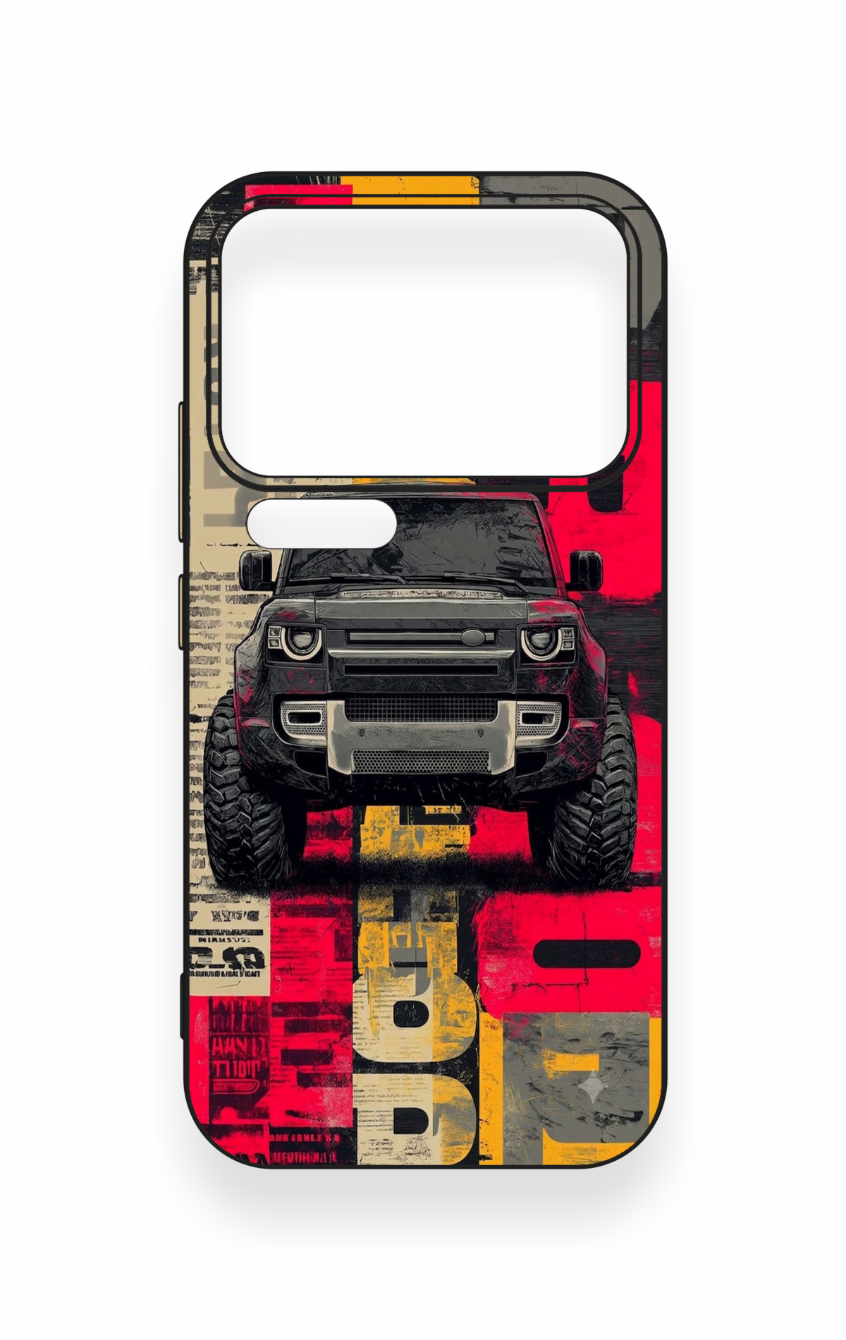 Xiaomi Mi 17 Pro 5G Uyumlu Defender Truck Desenli Silikon Kılıf