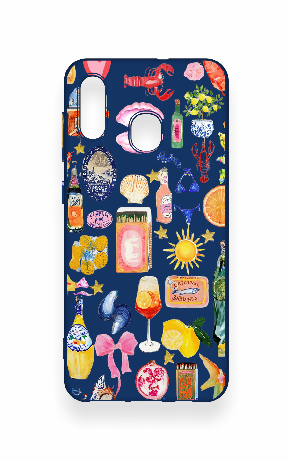 Samsung A20-A30 Uyumlu Summer Desenli Silikon Kılıf