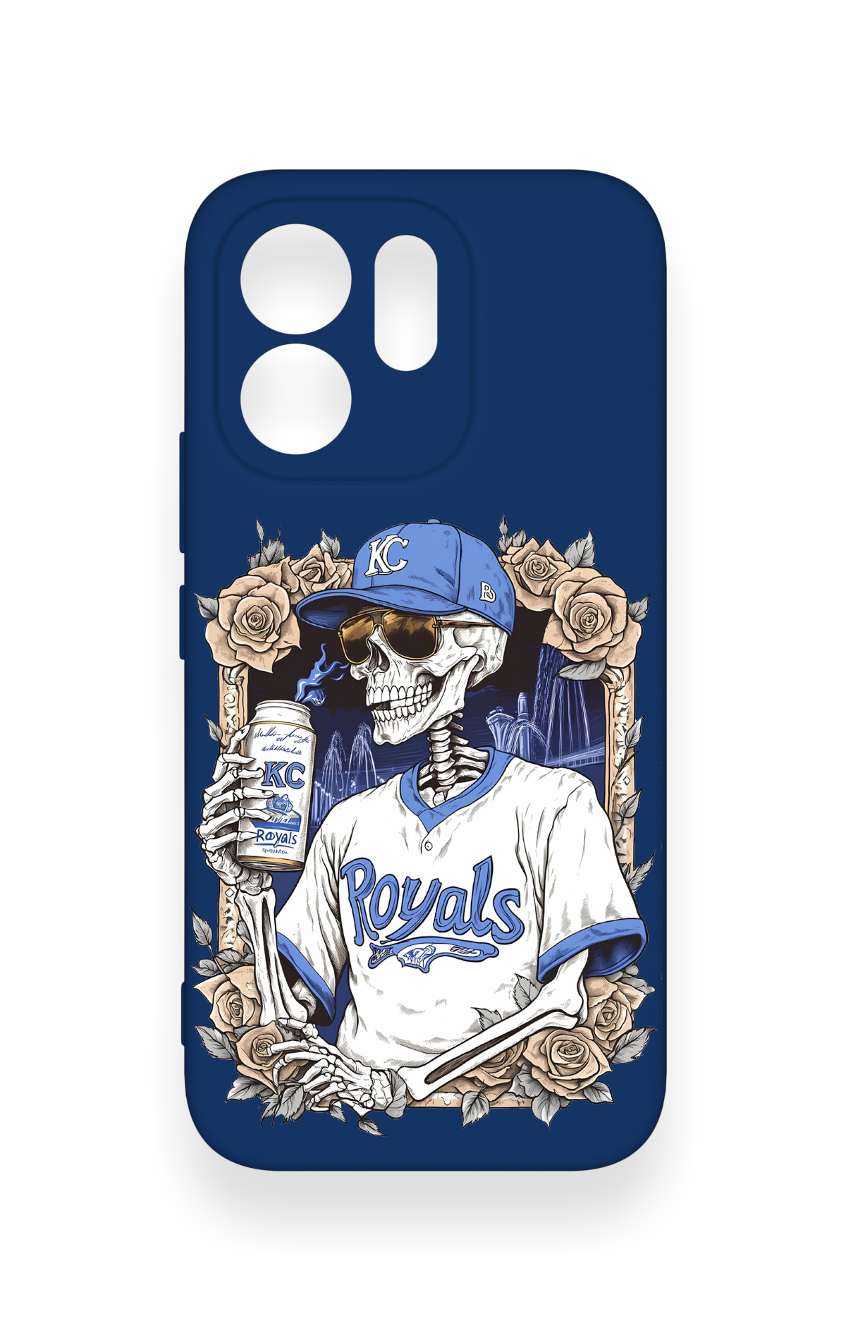 Vivo V70 5G Uyumlu Royals Desenli Silikon Kılıf