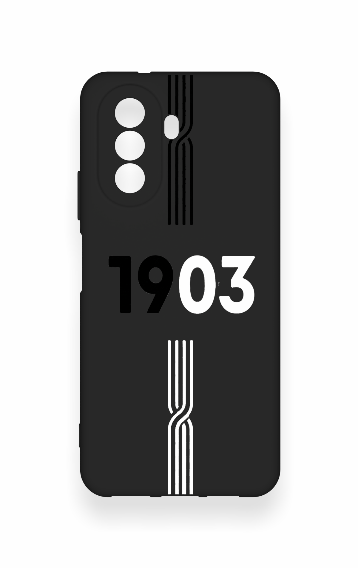 Huawei Nova Y70 Uyumlu 1903 Kemer Desenli Silikon Kılıf