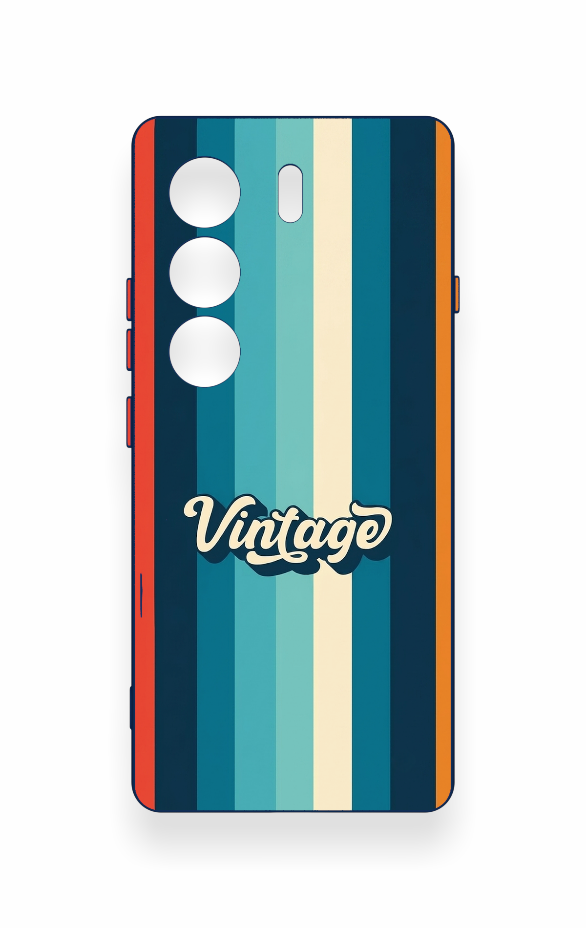 Tecno Camon 40 4G Uyumlu Vintage Desenli Silikon Kılıf