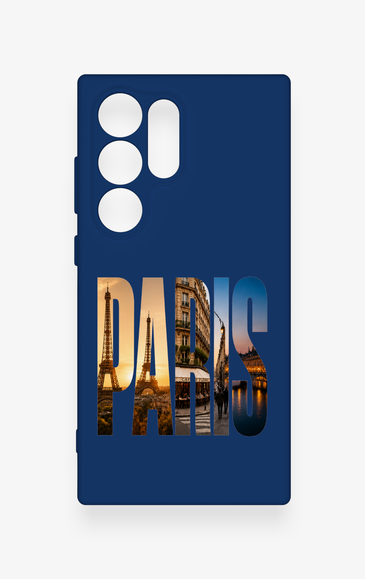 Samsung S24 Ultra Uyumlu Paris Desenli Silikon Kılıf