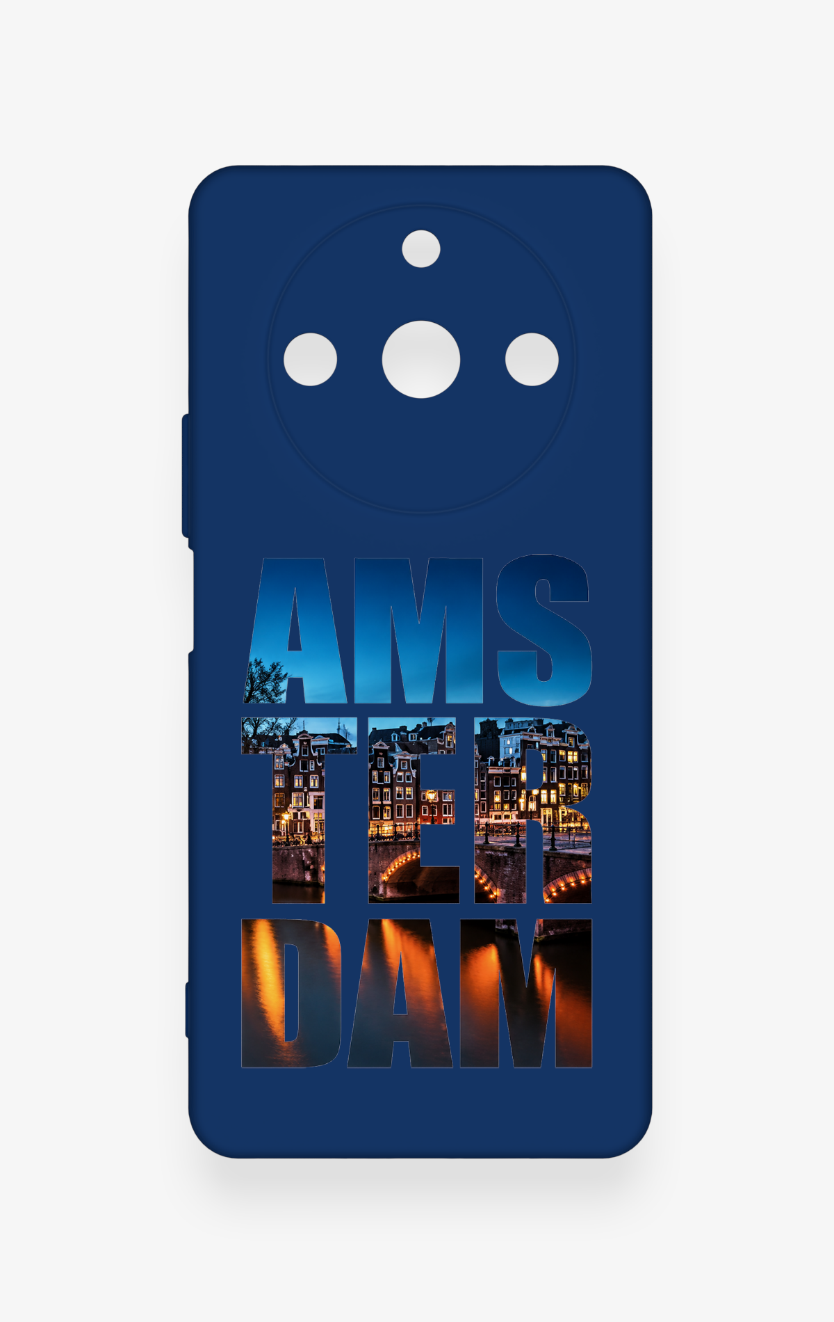 Realme 11 Pro Uyumlu Amsterdam Desenli Silikon Kılıf