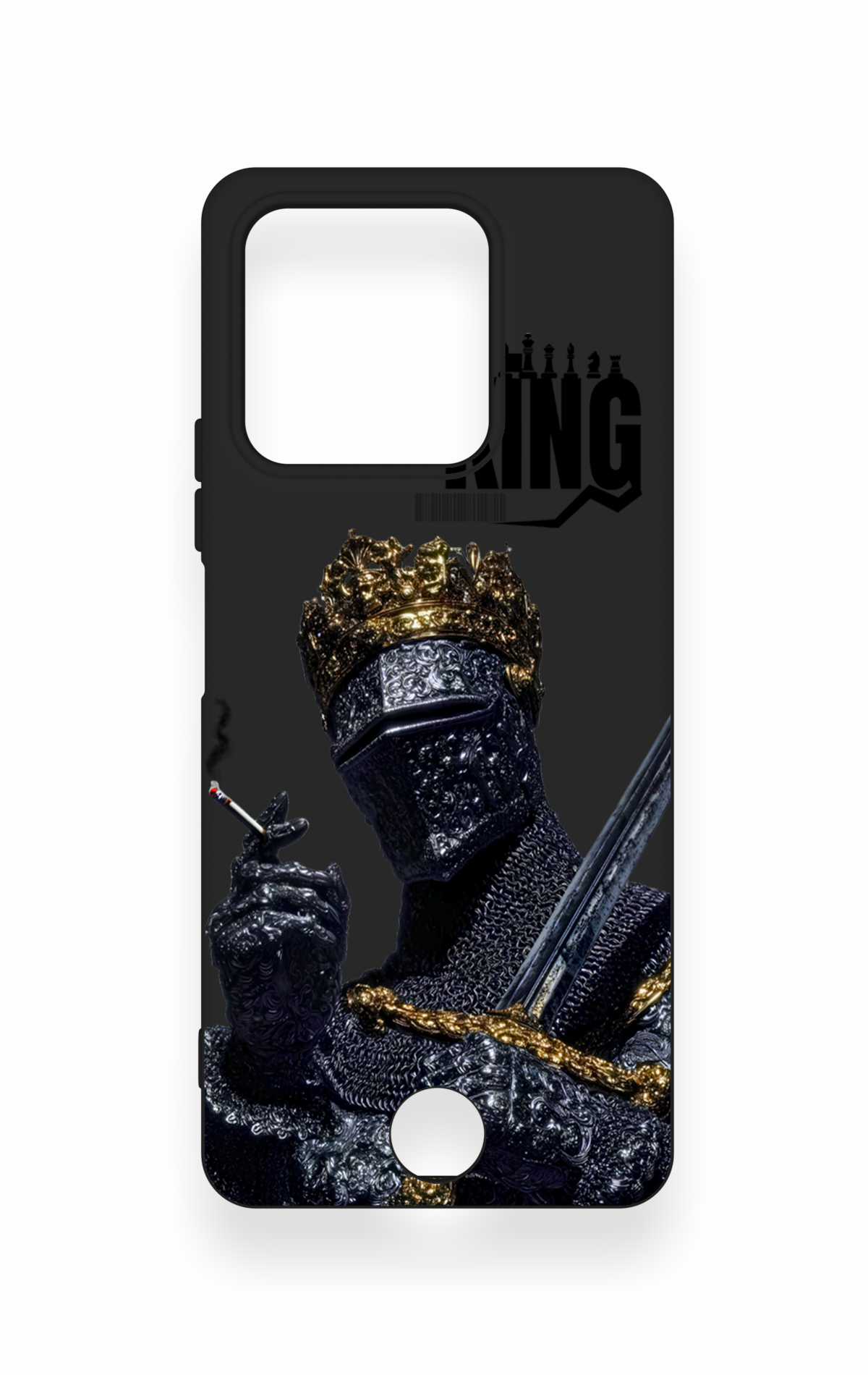 Reeder S71 Uyumlu King Desenli Silikon Kılıf