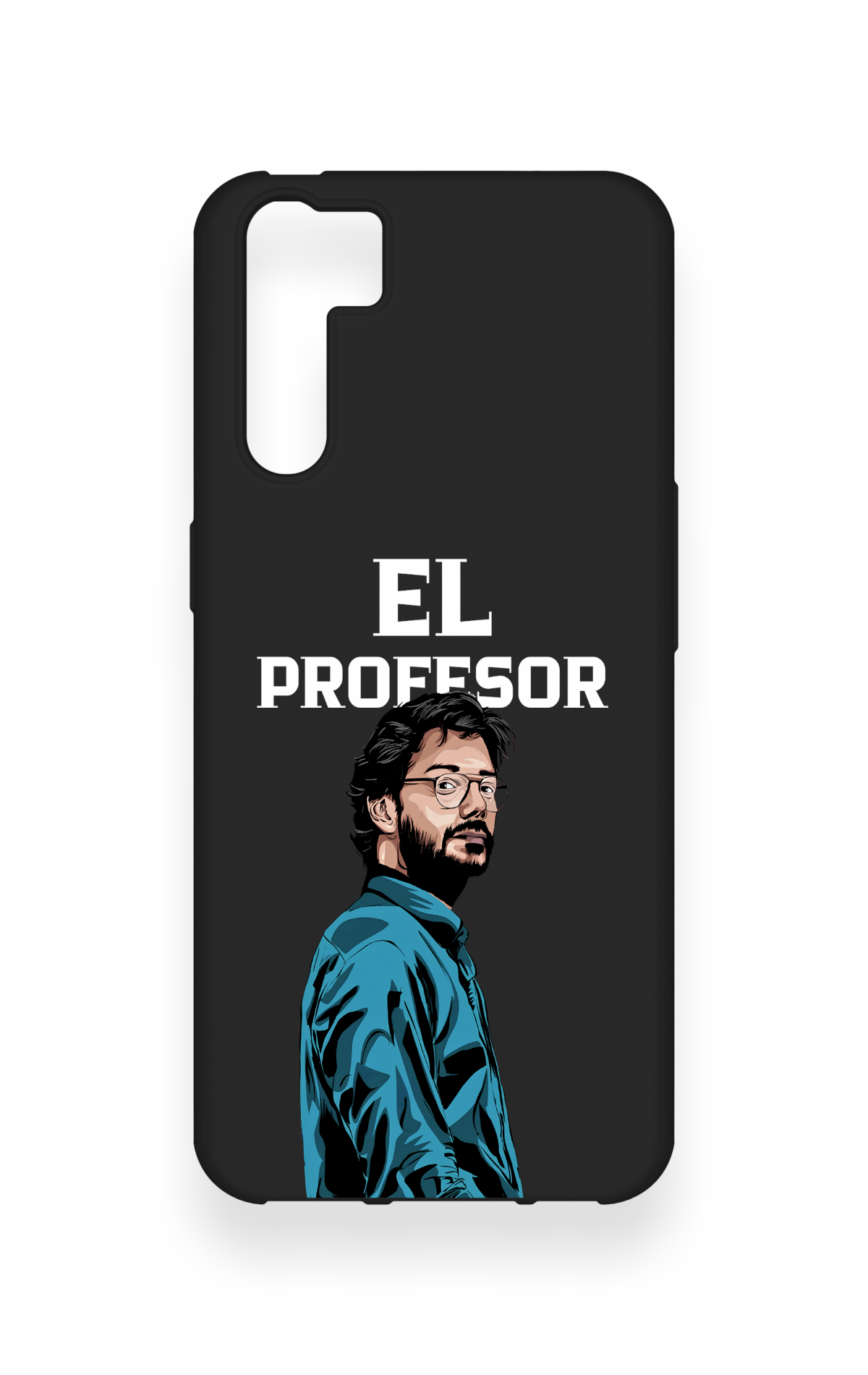 Oppo A91 Uyumlu El Profesor Desenli Silikon Kılıf