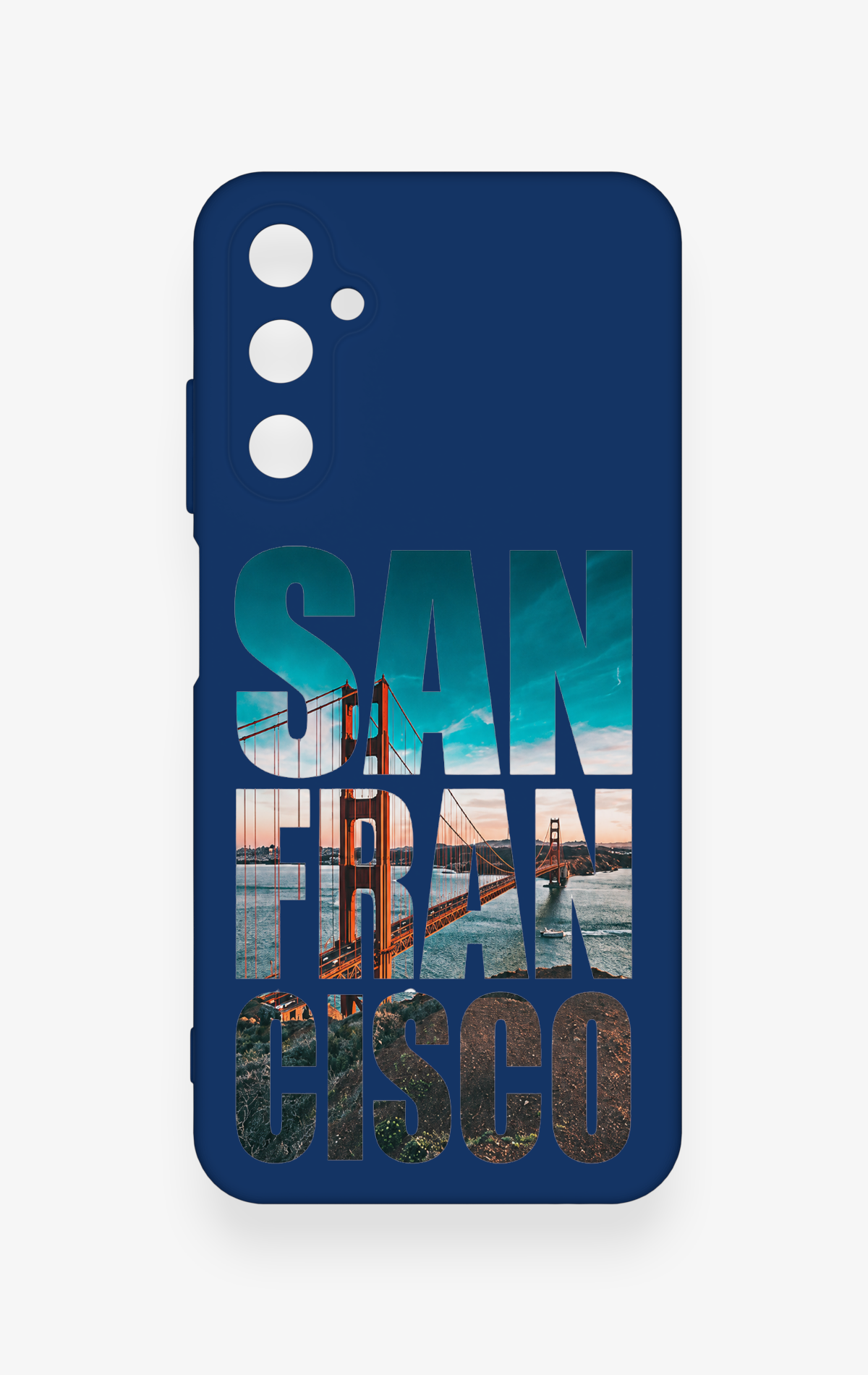 Samsung A05s Uyumlu San Francisco Desenli Silikon Kılıf