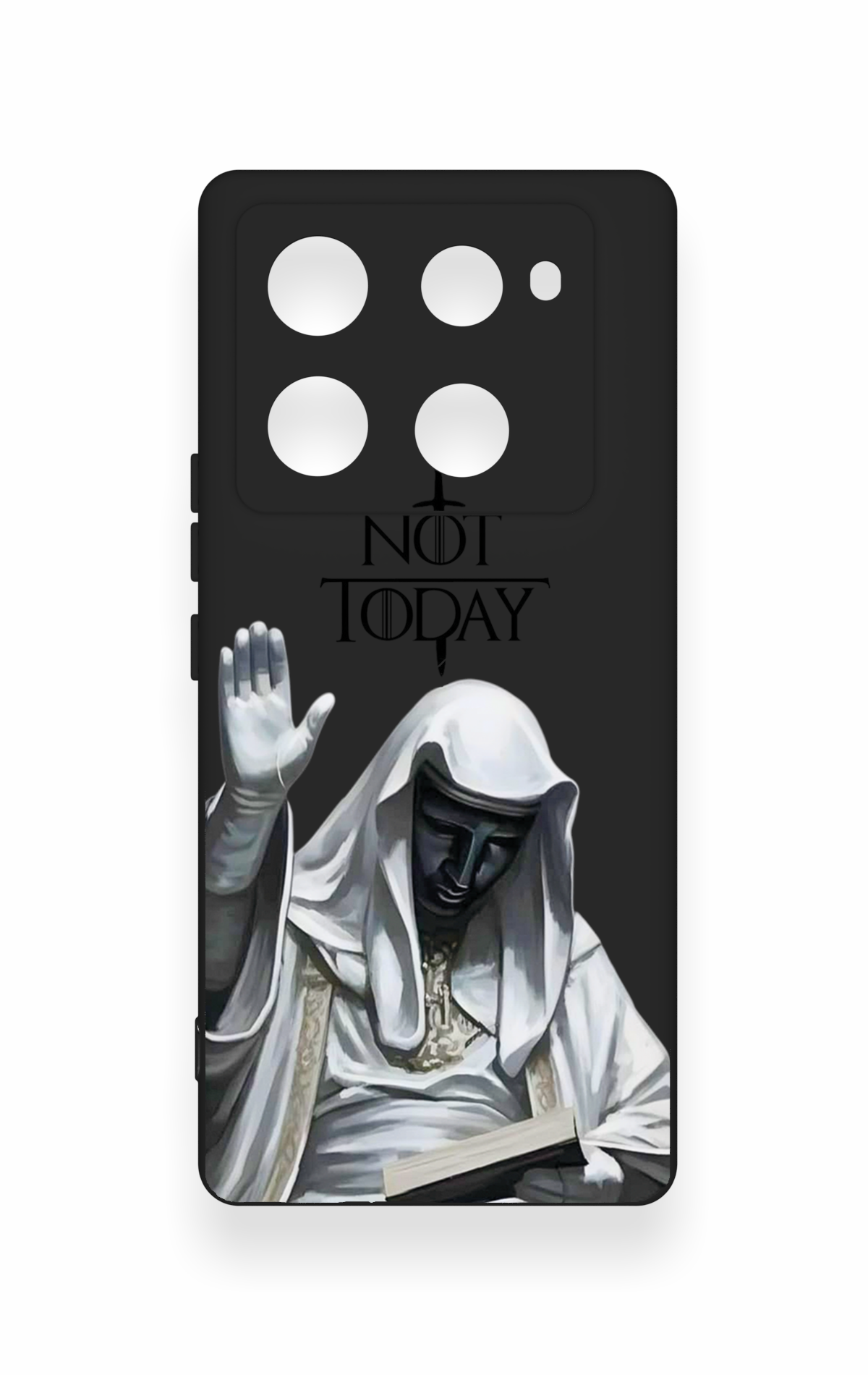 İnfinix Note 40 Pro Uyumlu Not Today Desenli Silikon Kılıf