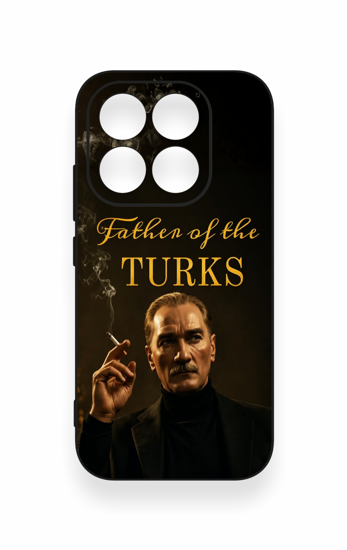 Xiaomi Mi 17 5G Uyumlu Father Of The Turks Desenli Silikon Kılıf