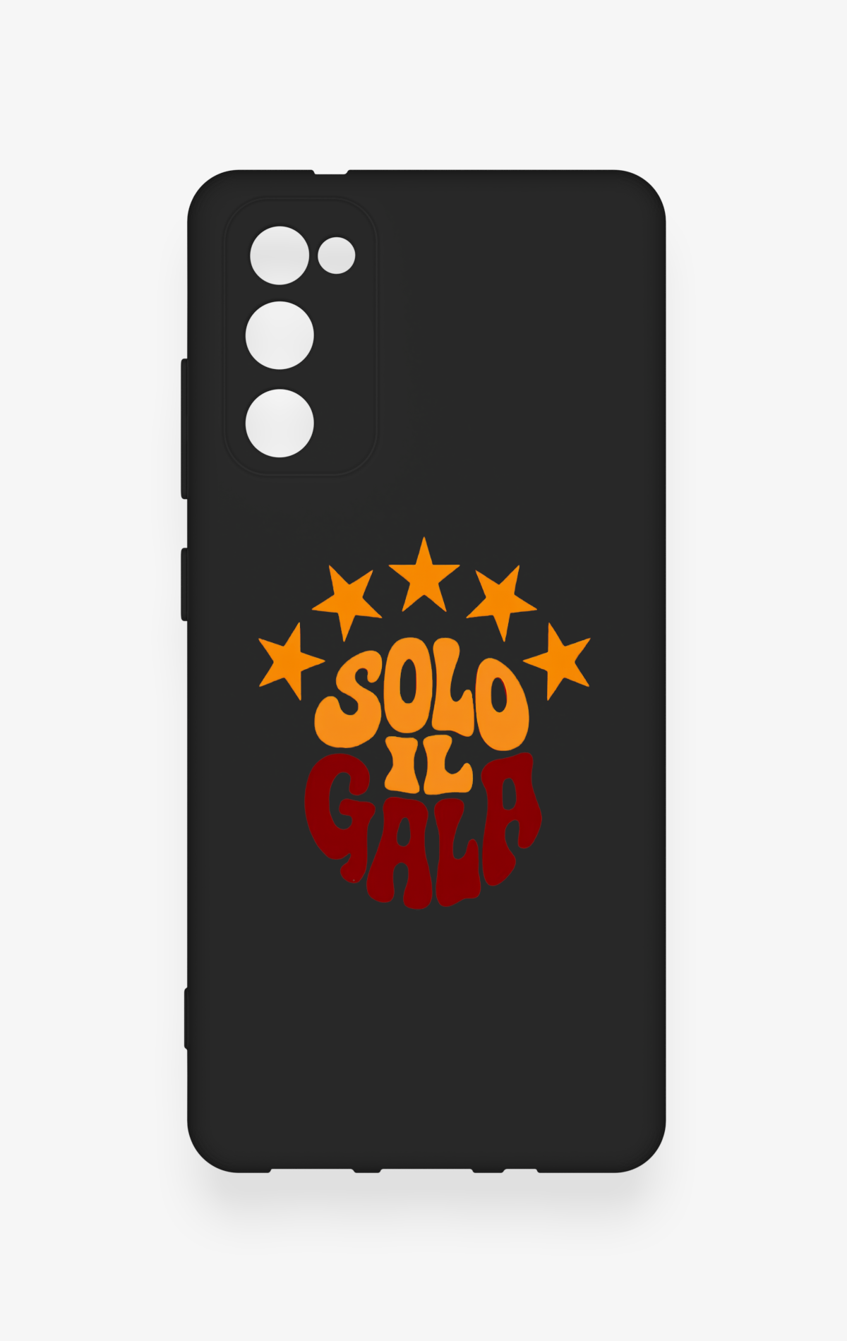 Samsung S20Fe Uyumlu Solo IL Gala Desenli Silikon Kılıf