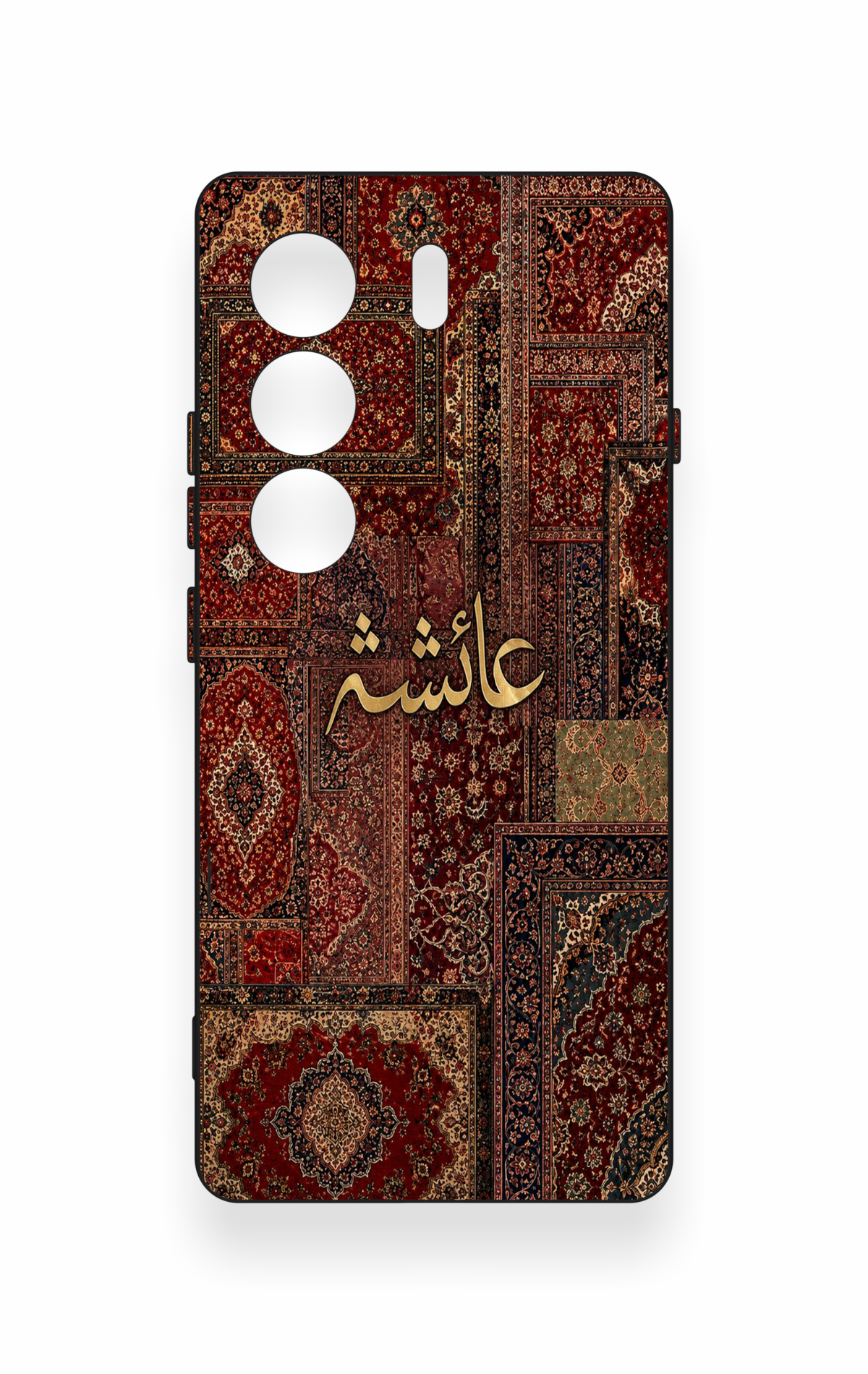 Tecno Camon 40 4G Uyumlu Vintage Halı Desenli Silikon Kılıf