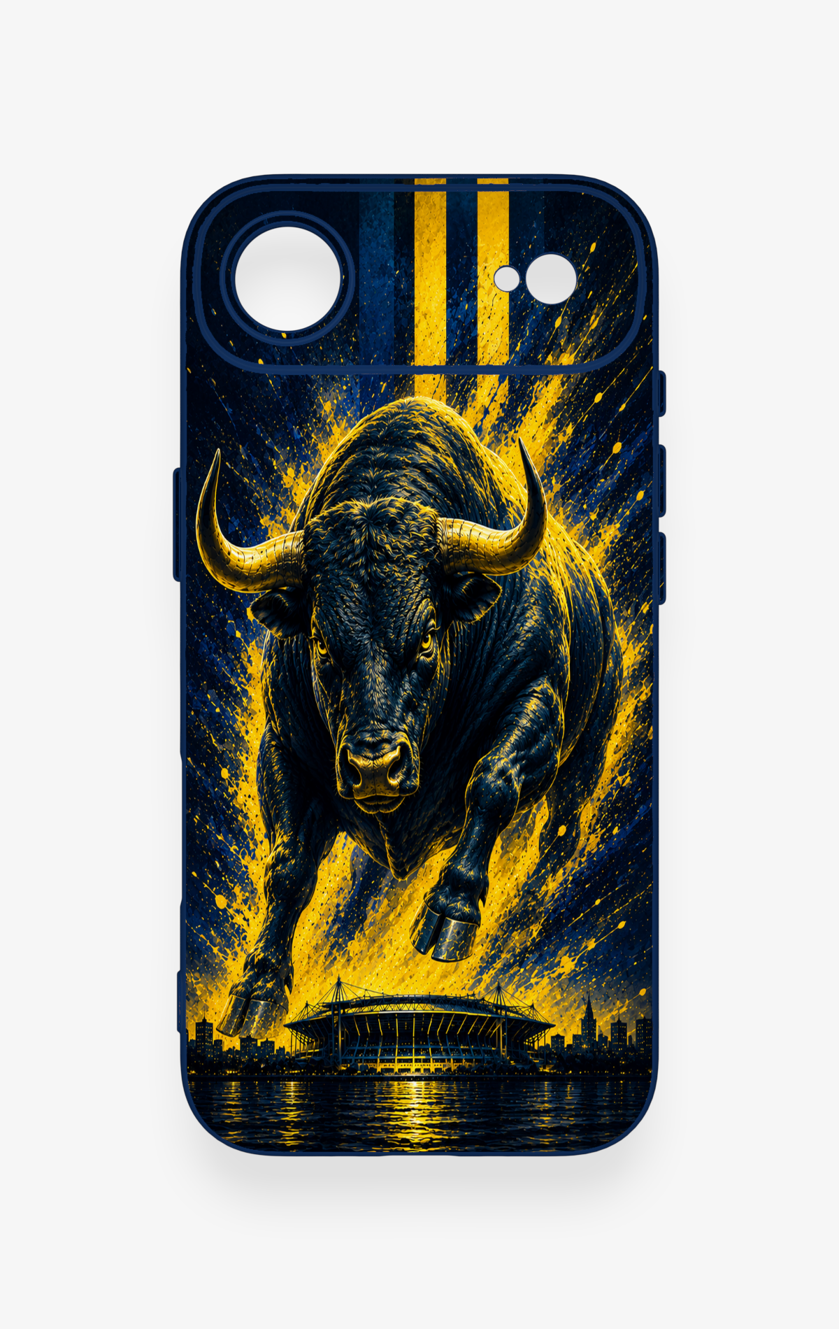 iPhone 17 Air Uyumlu Kadiköy Boğası Desenli Silikon Kılıf
