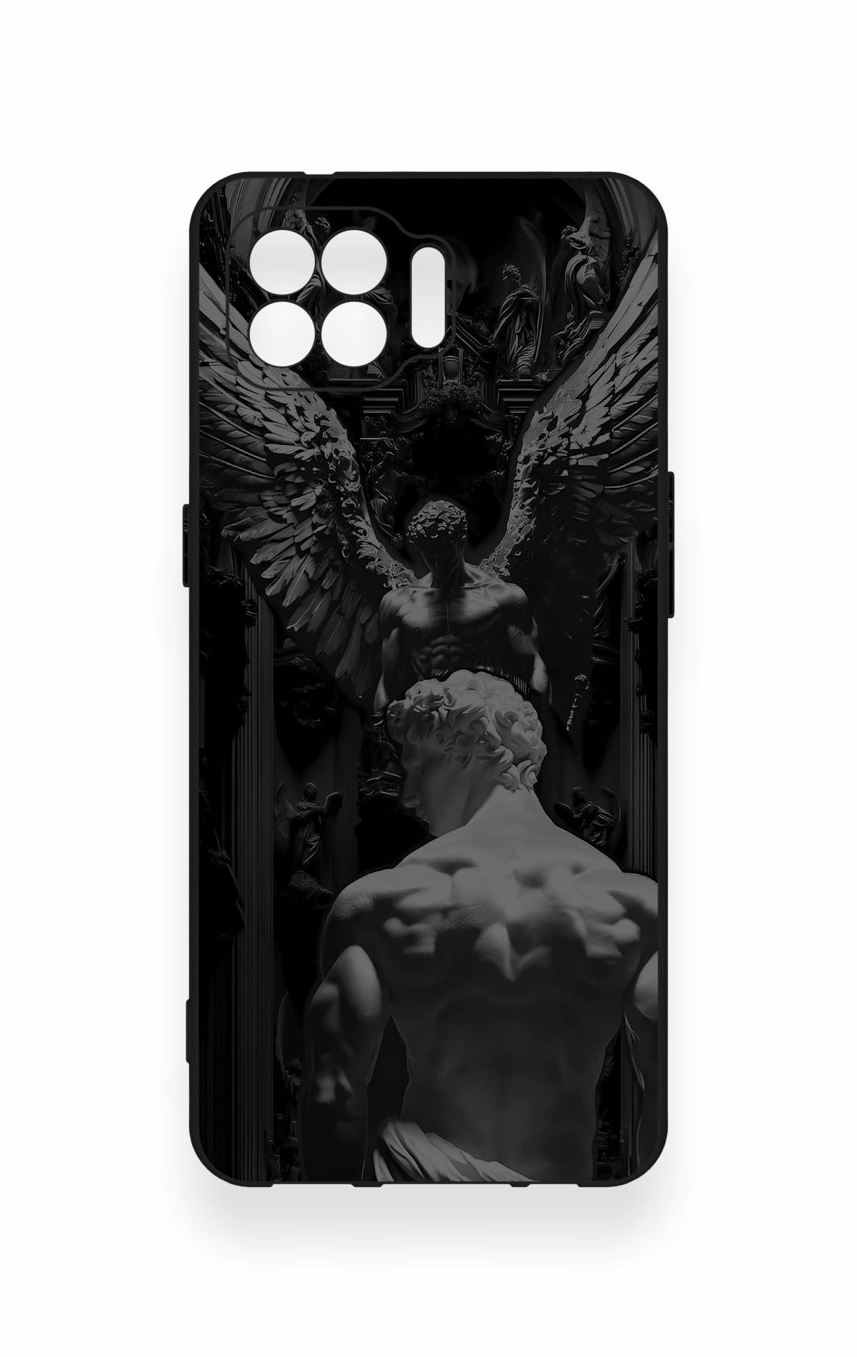 Oppo Reno 4 Lite Uyumlu Icarus Desenli Silikon Kılıf