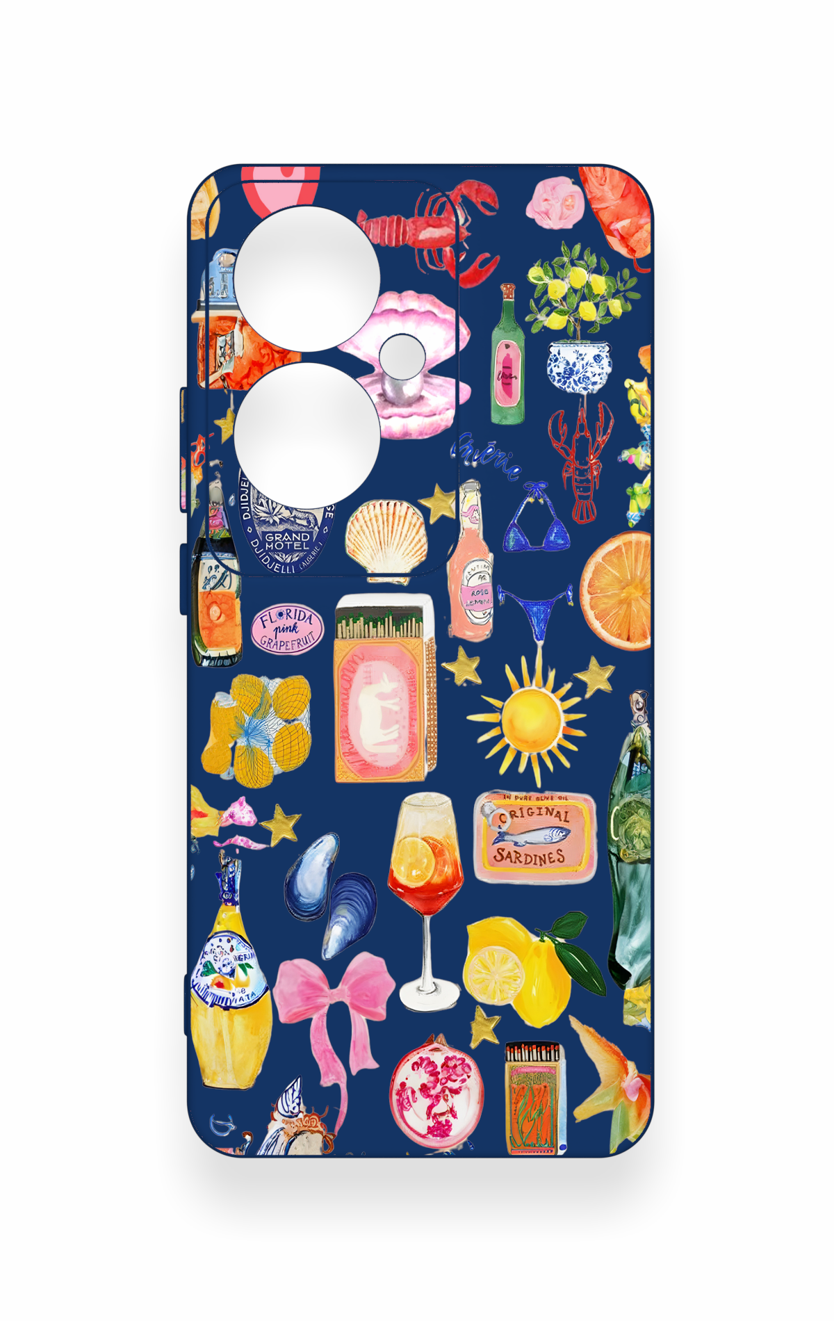 Oppo Reno 11F Uyumlu Summer Desenli Silikon Kılıf