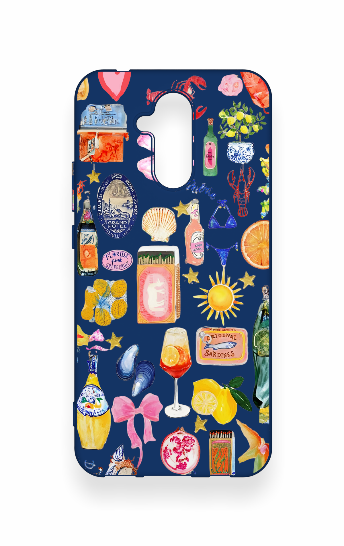 Huawei Mate 20 Lite Uyumlu Summer Desenli Silikon Kılıf