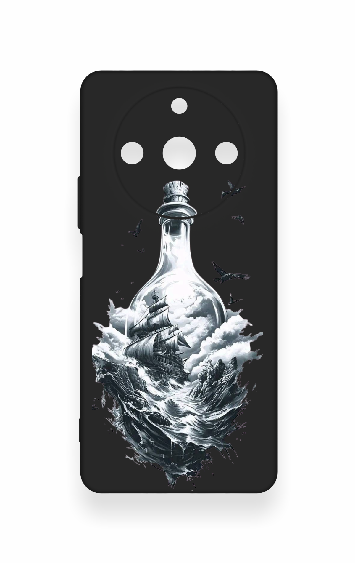 Realme 11 Pro Uyumlu Secret Sea Desenli Silikon Kılıf