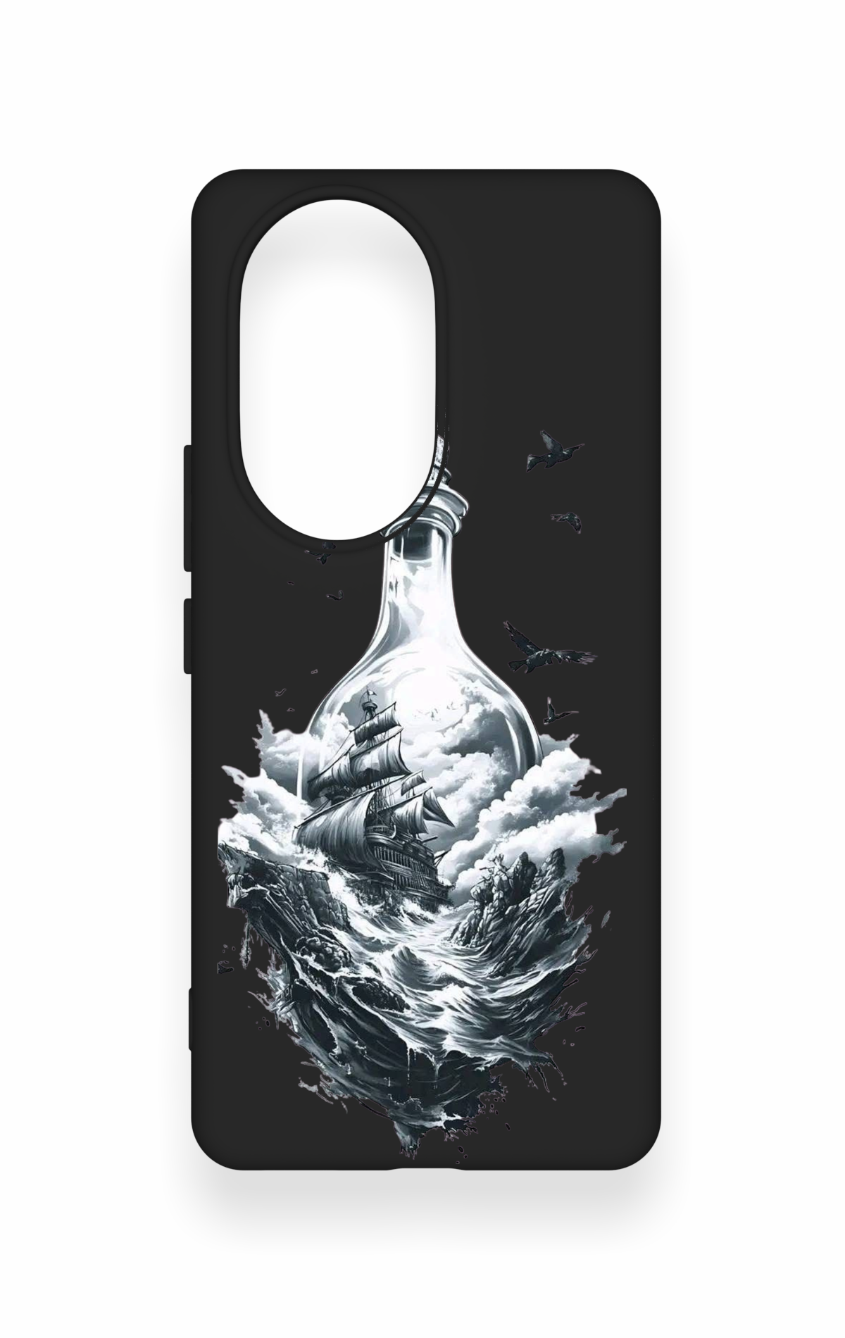 Honor 200 Pro 5G Uyumlu Secret Sea Desenli Silikon Kılıf