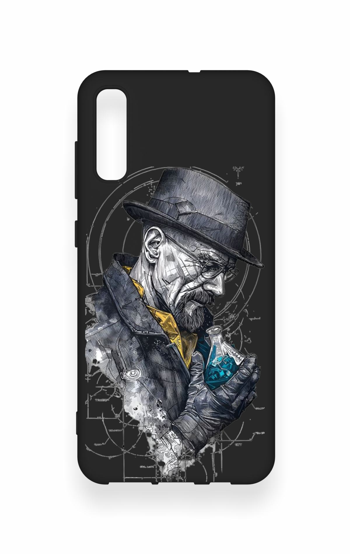 Samsung A70 Uyumlu Walter White Desenli Silikon Kılıf