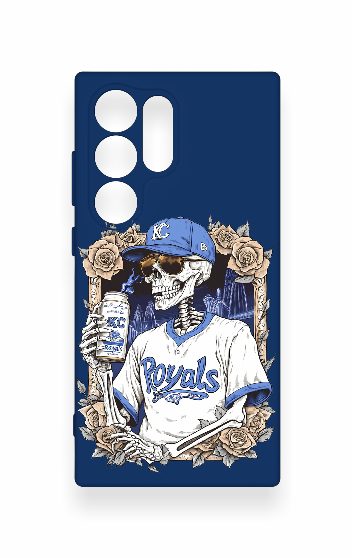 Samsung S24 Ultra Uyumlu Royals Desenli Silikon Kılıf