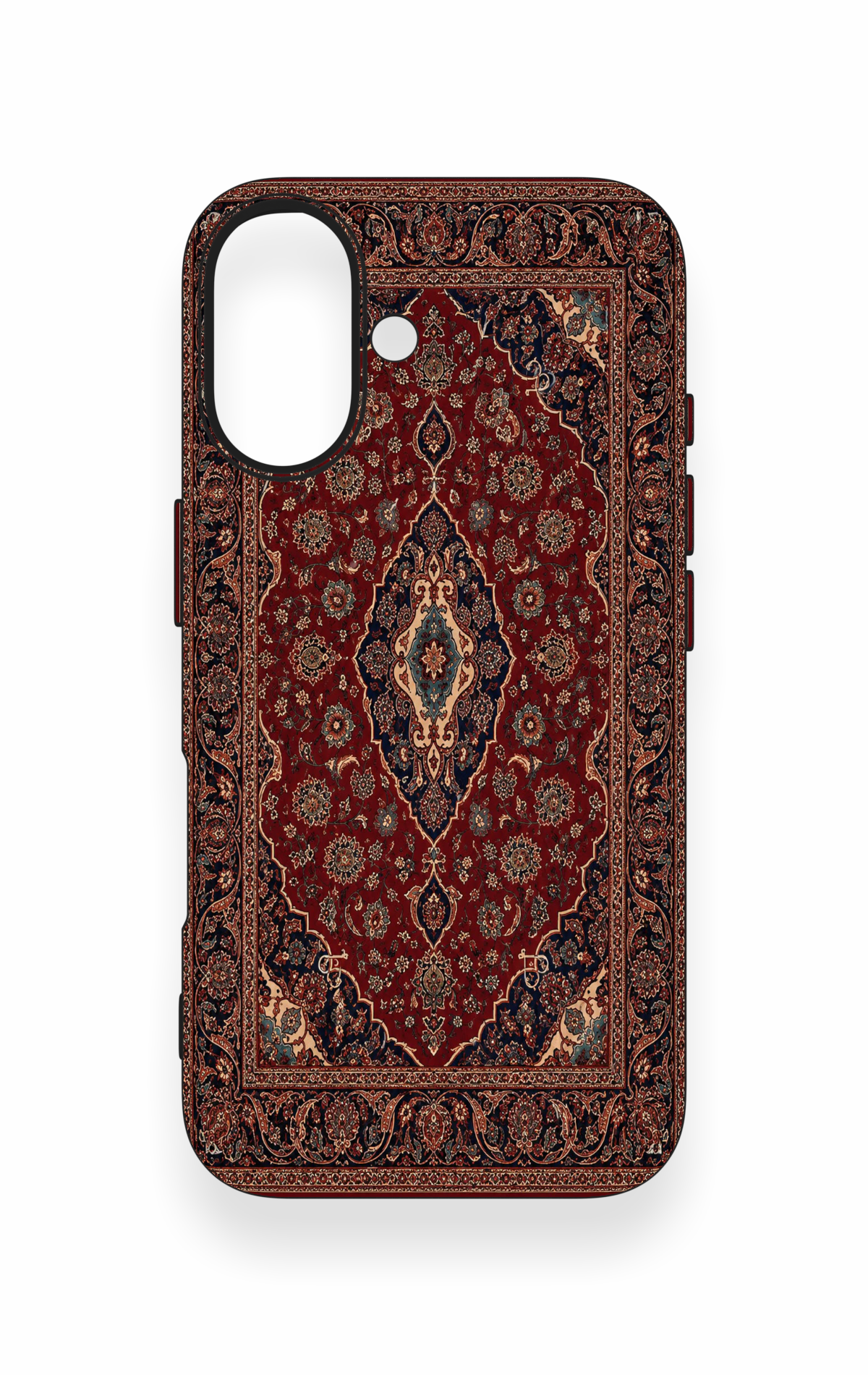 iPhone 16 Uyumlu Acem Halı Desenli Silikon Kılıf