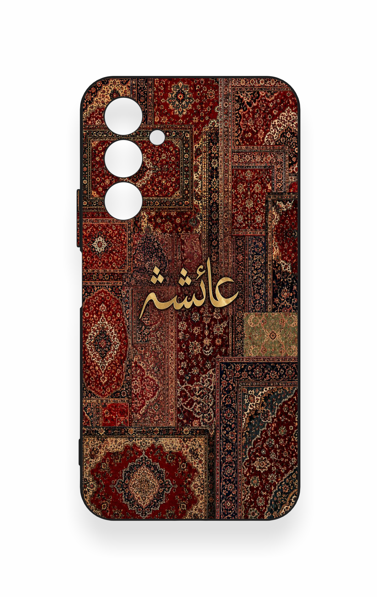 Samssung A54 Uyumlu Vintage Halı Desenli Silikon Kılıf