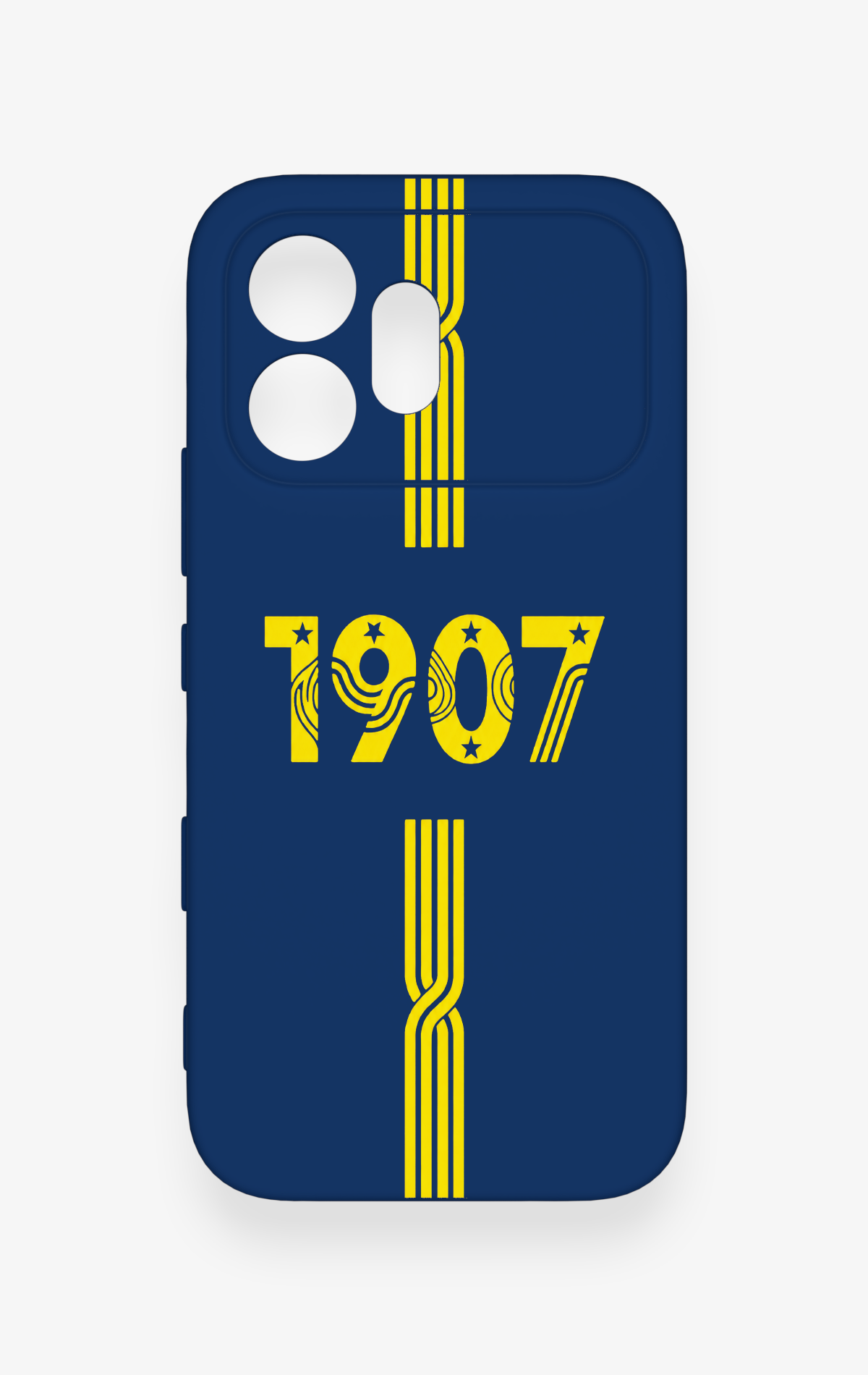 Honor 600 Uyumlu 1907 Kemer Desenli Silikon Kılıf