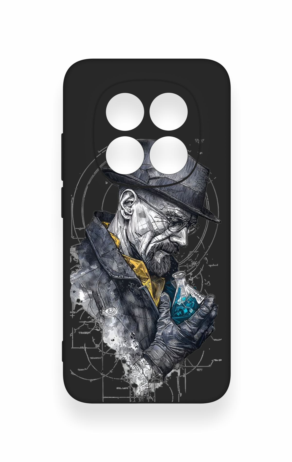 Redmi Note 15 Pro 5G Uyumlu Walter White Desenli Silikon Kılıf