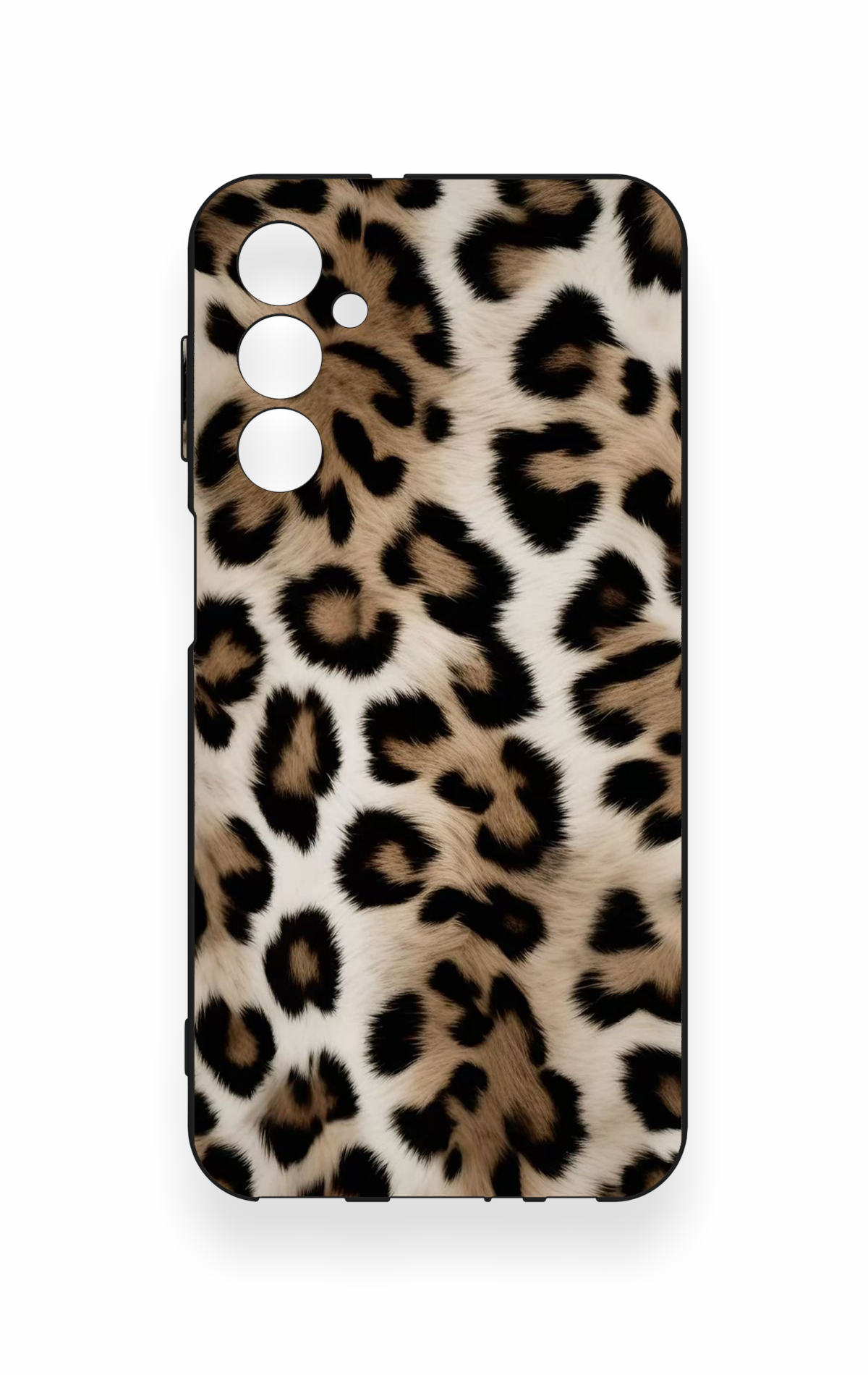 Samsung M34 Uyumlu Leopar Derisi Desenli Silikon Kılıf