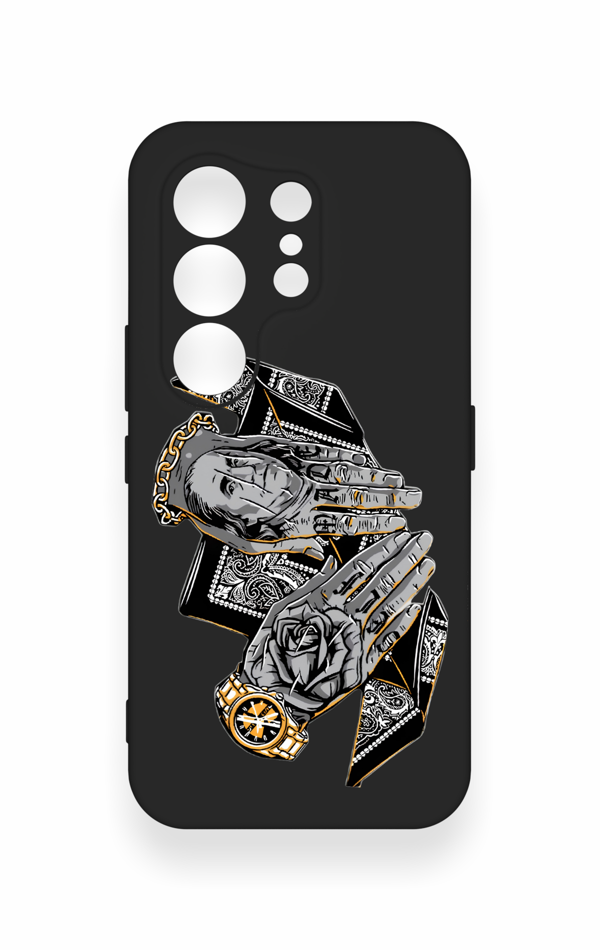 Tecno Camon 50 4G Uyumlu Self Made Desenli Silikon Kılıf