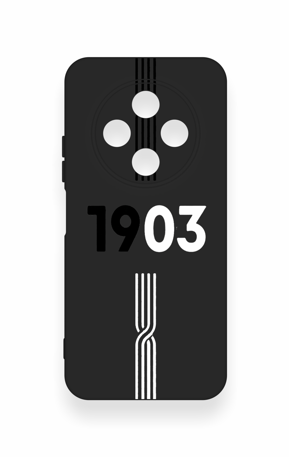 Tecno Spark 30C Uyumlu 1903 Kemer Desenli Silikon Kılıf