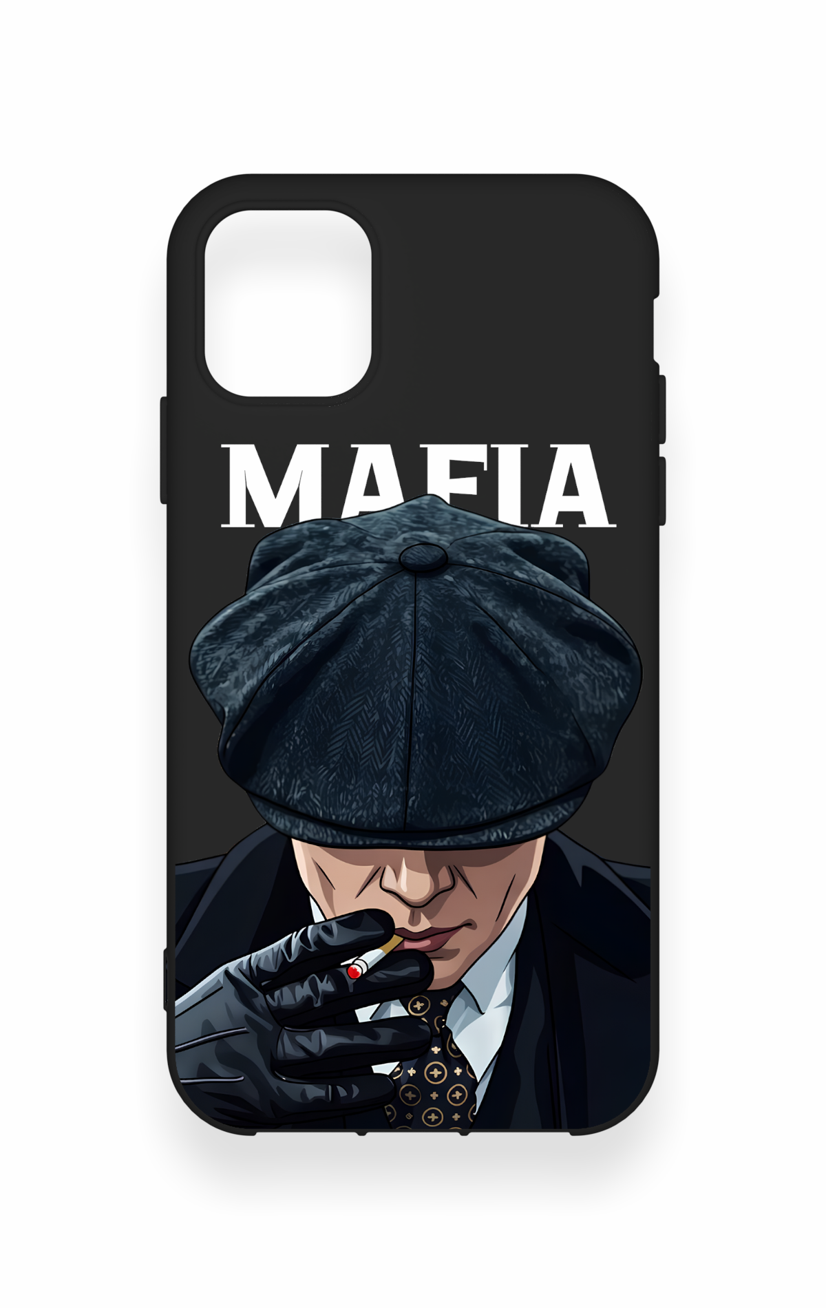 iPhone 11 Uyumlu MAFIA Desenli Silikon Kılıf