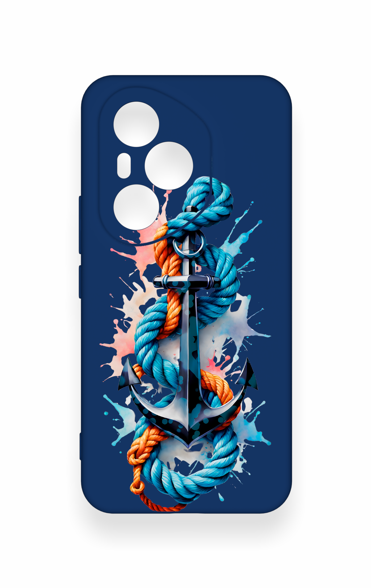 Honor 400 Pro Uyumlu Anchor Desenli Silikon Kılıf