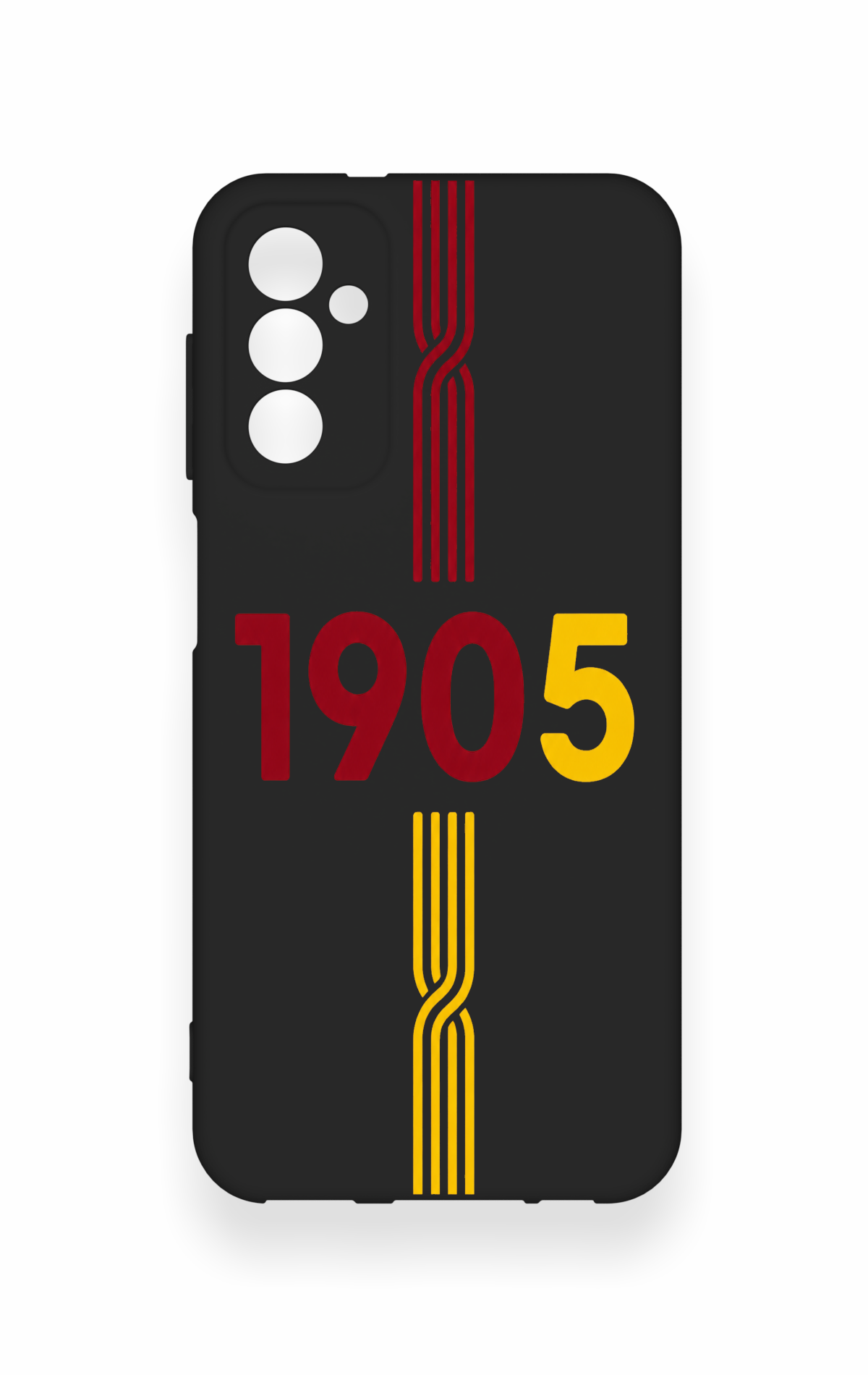 Samsung M13 Uyumlu 1905 Kemer Desenli Silikon Kılıf